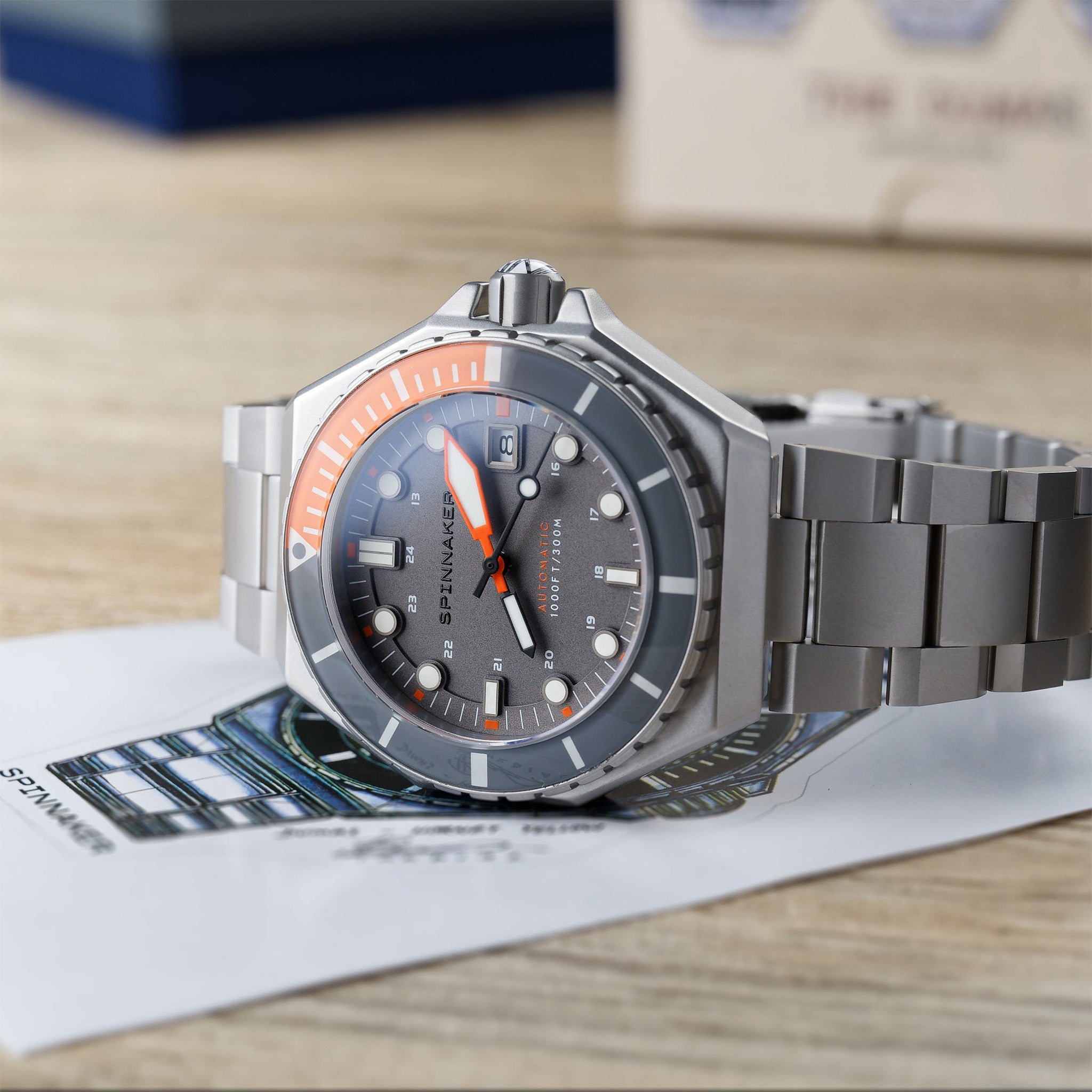 Dumas Automatic | 44 mm | Sandblast Grey