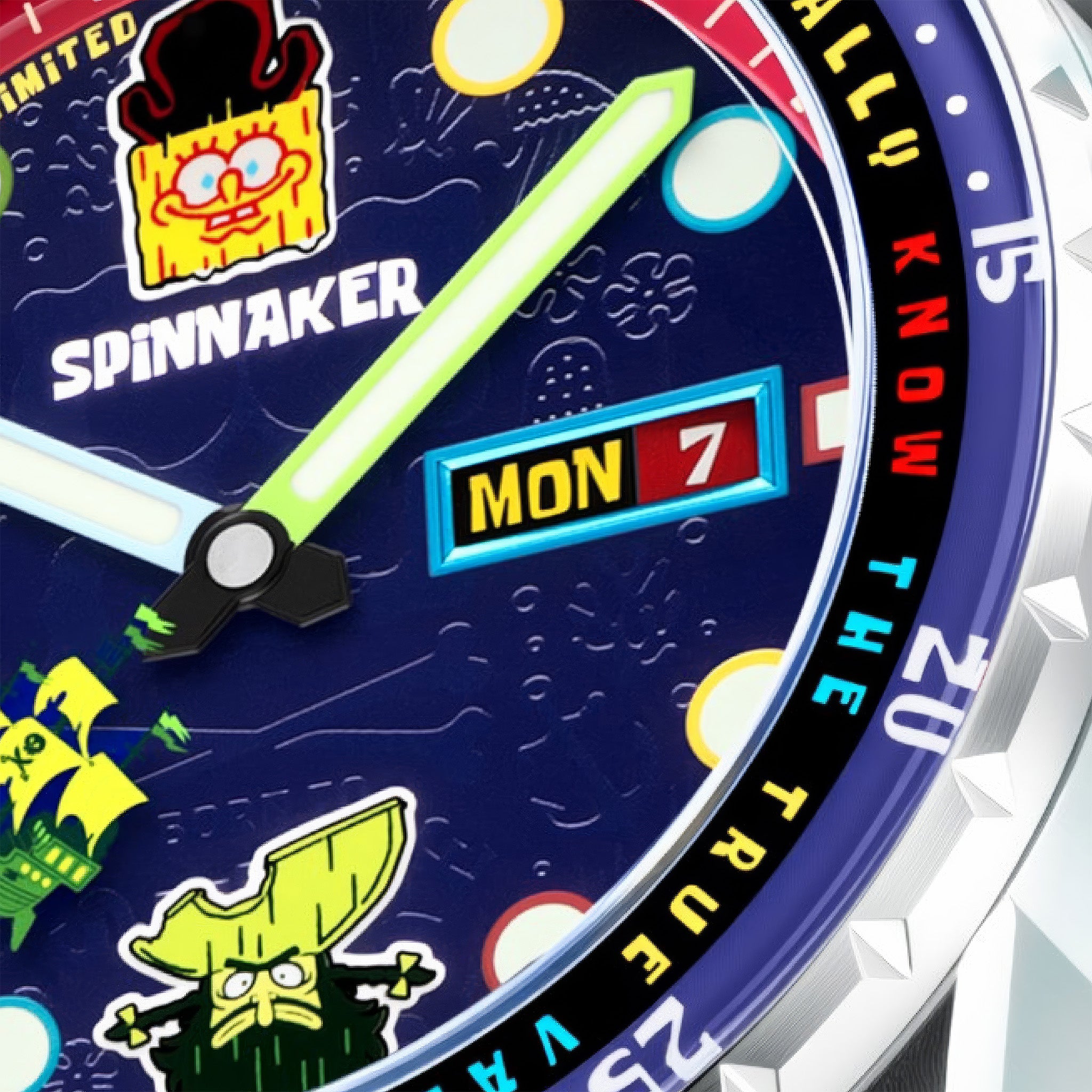 Hass Automatic SpongeBob Search For SquarePants Limited Edition | 43 mm | Flying Dutchman