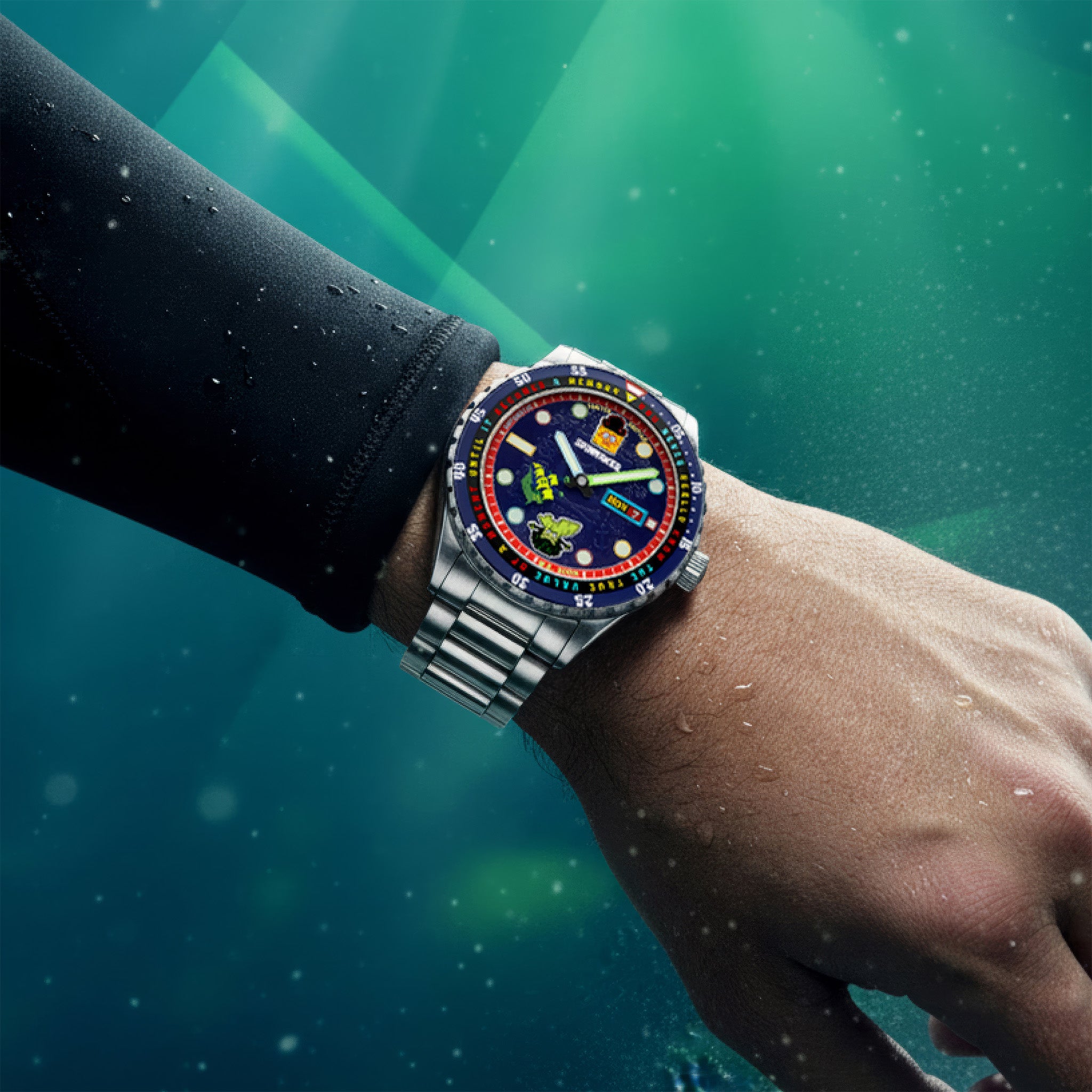 Hass Automatic SpongeBob Search For SquarePants Limited Edition | 43 mm | Flying Dutchman