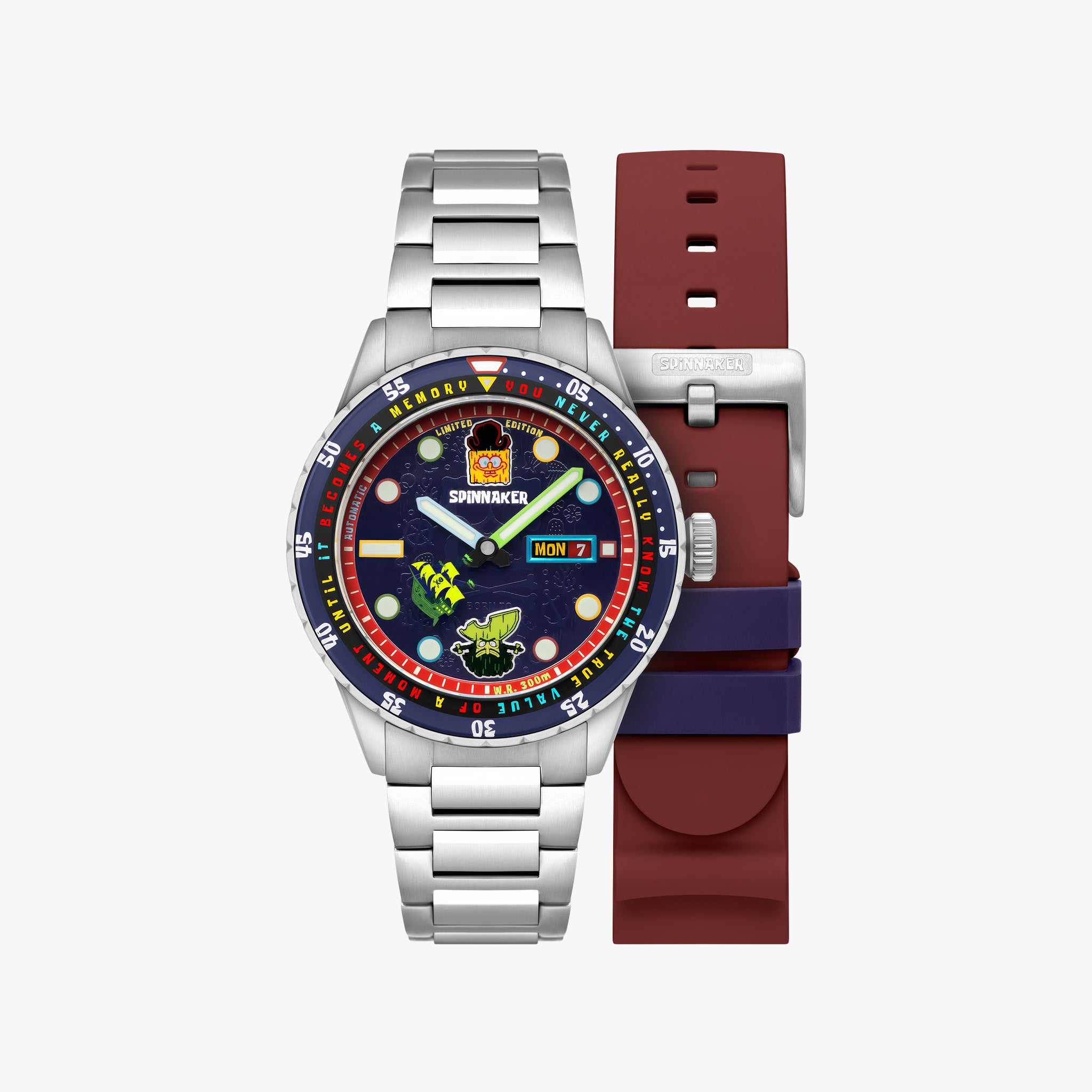 Hass Automatic SpongeBob Search For SquarePants Limited Edition | 43 mm | Flying Dutchman