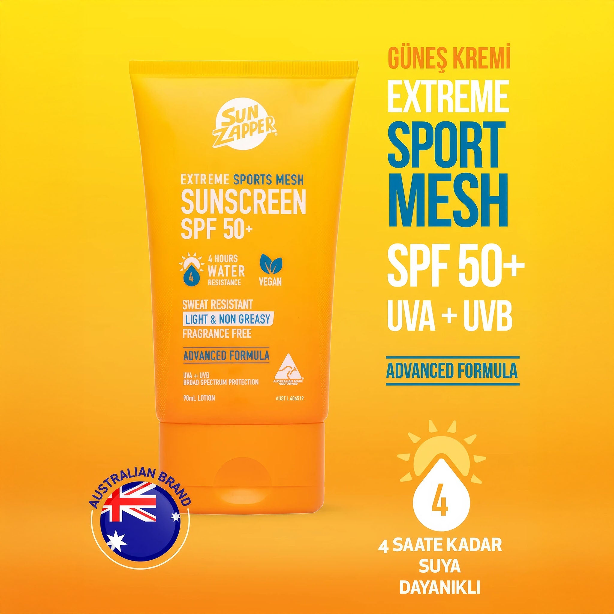 Extreme Sports Mesh Sunscreen Lotion | 90ml
