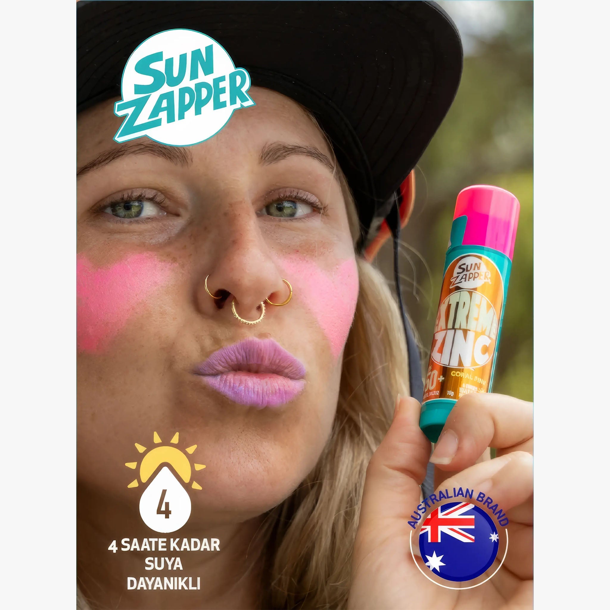Extreme Zinc Stick SPF 50+ | 15g | Coral Pink