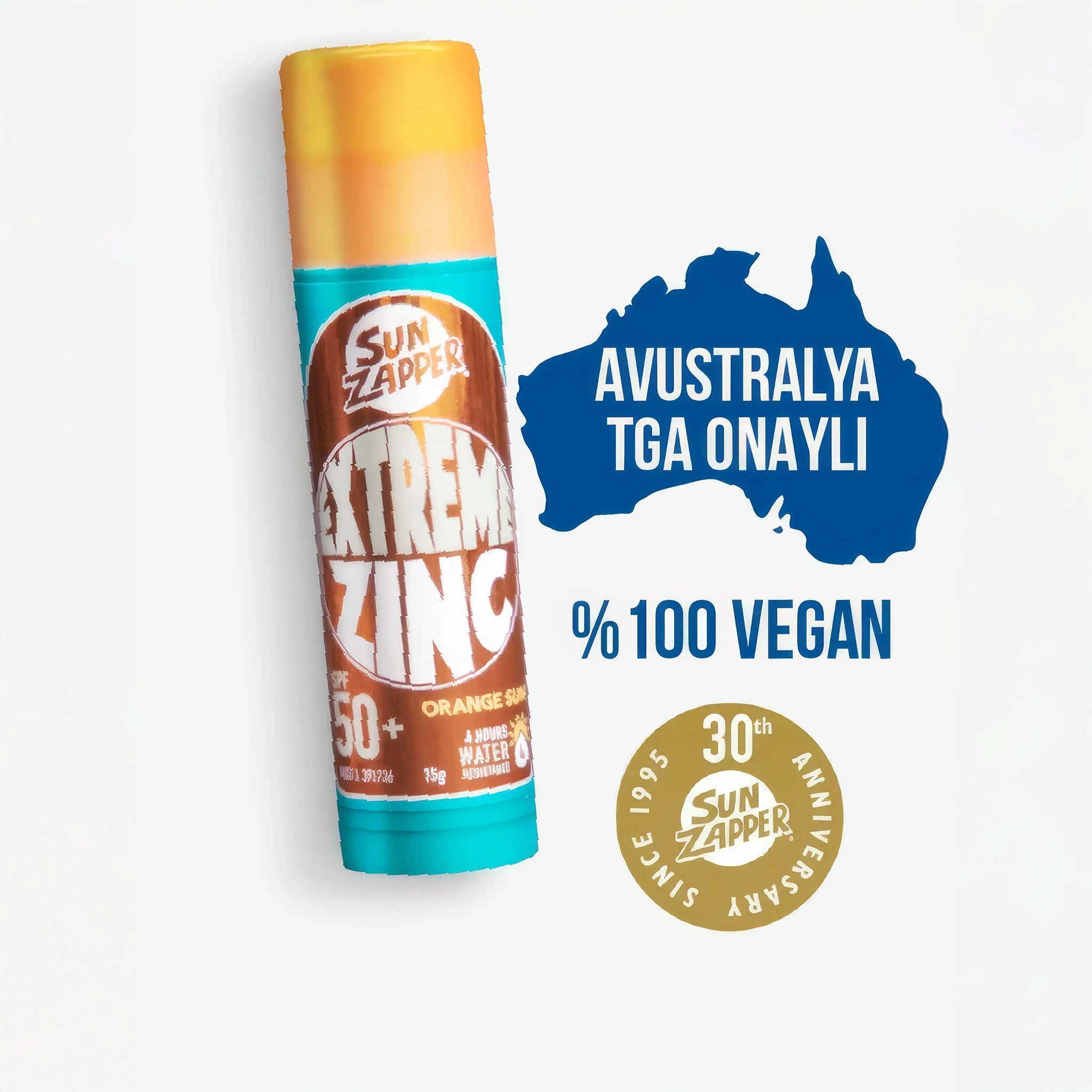 Extreme Zinc Stick SPF 50+ | 15g | Orange Sun
