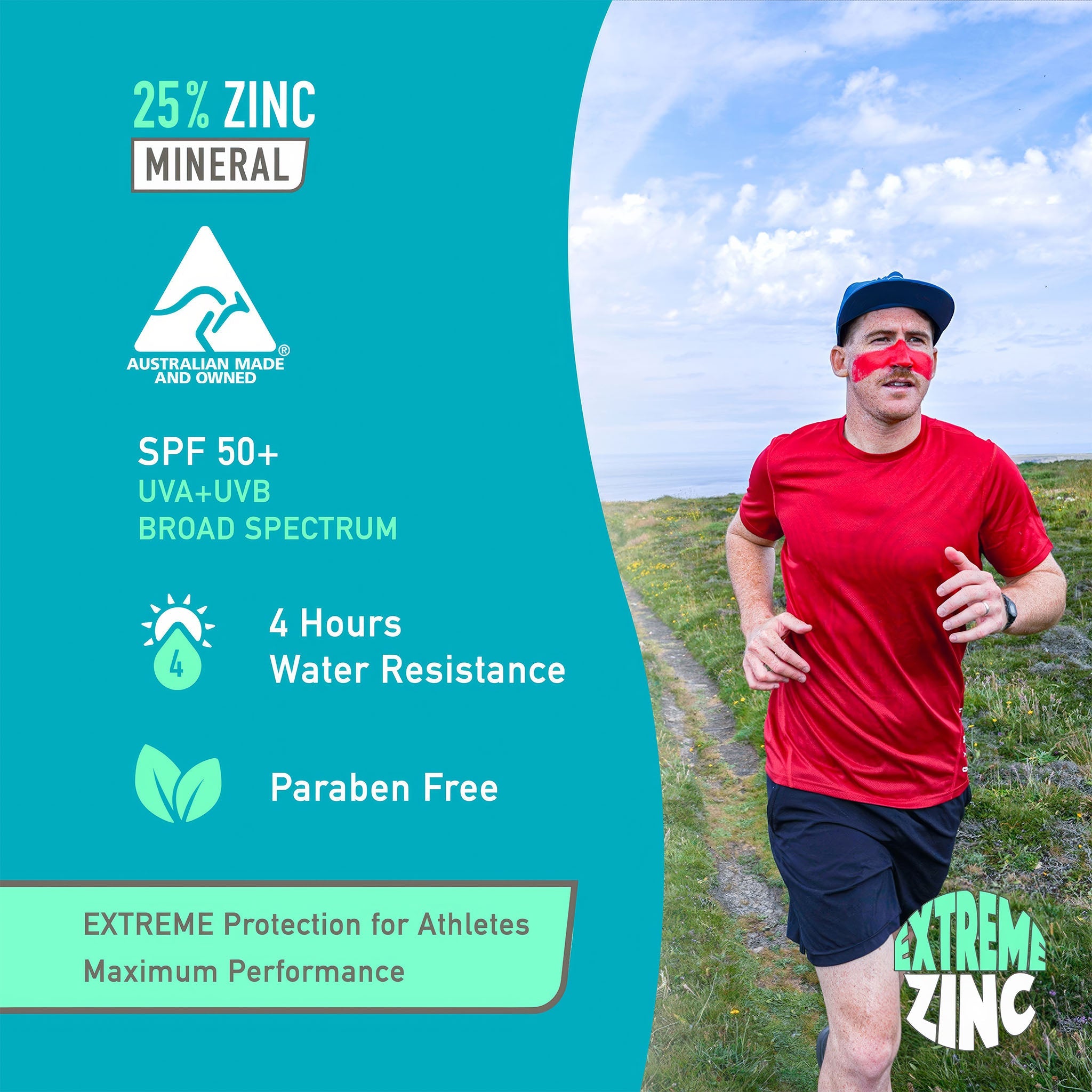 Extreme Zinc Stick SPF 50+ | 15g | Red Flash