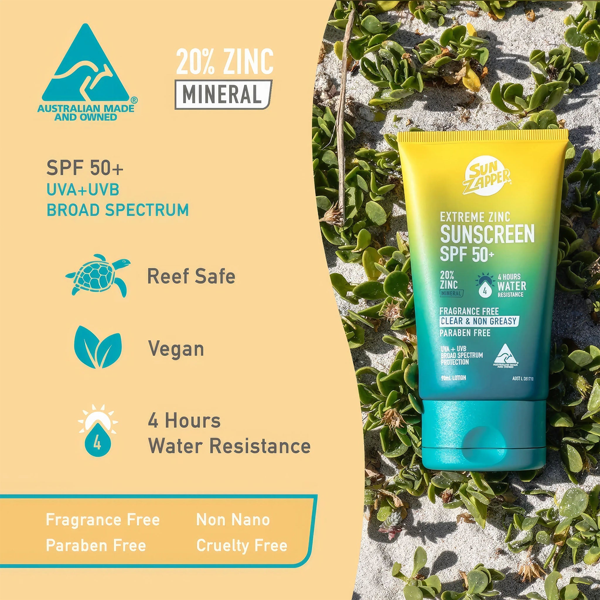 Extreme Zinc Sunscreen Lotion | 90ml