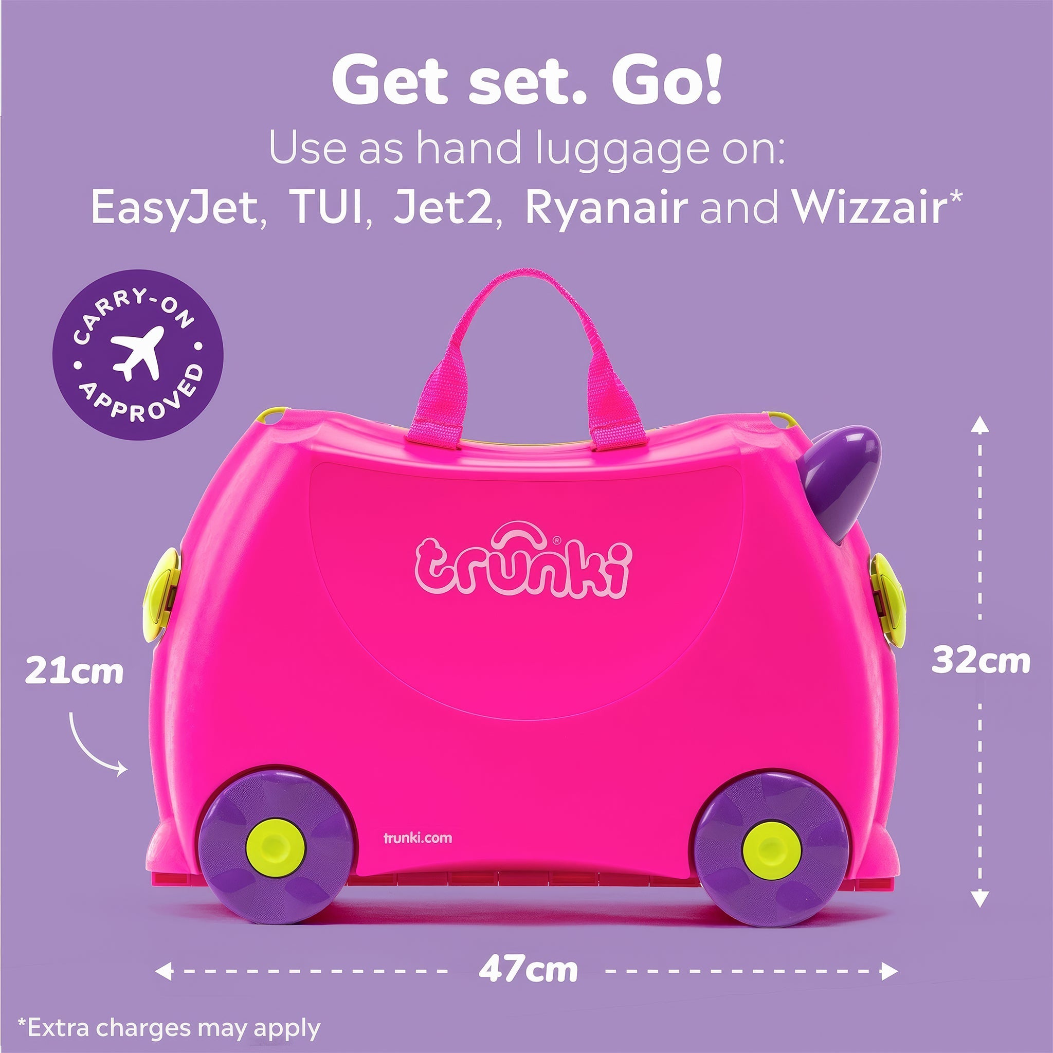 Çocuk Bavulu | Pembe Trixie