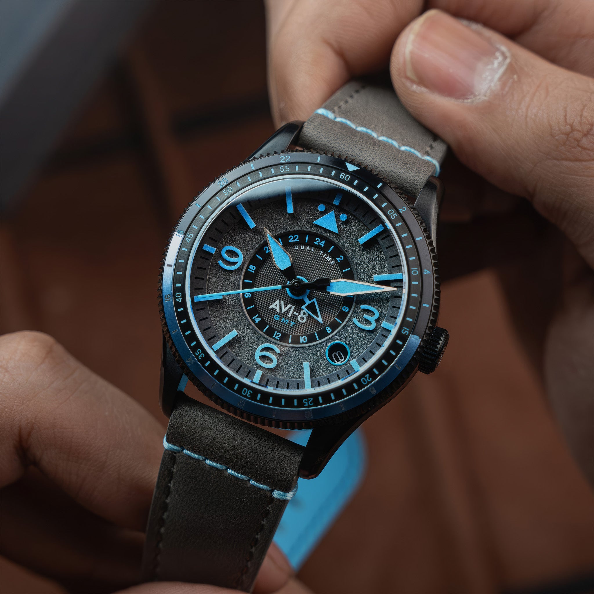 Flyboy Airmaster GMT Automatic | 40mm | Black Rubber