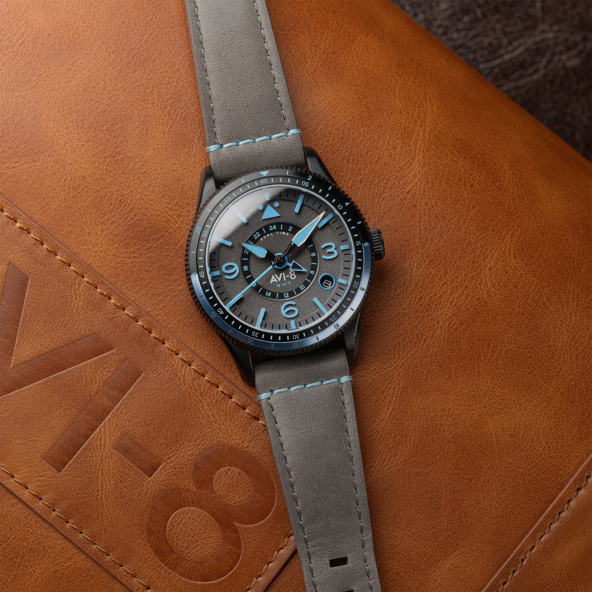 Flyboy Airmaster GMT Automatic | 40 mm | Rubber Black