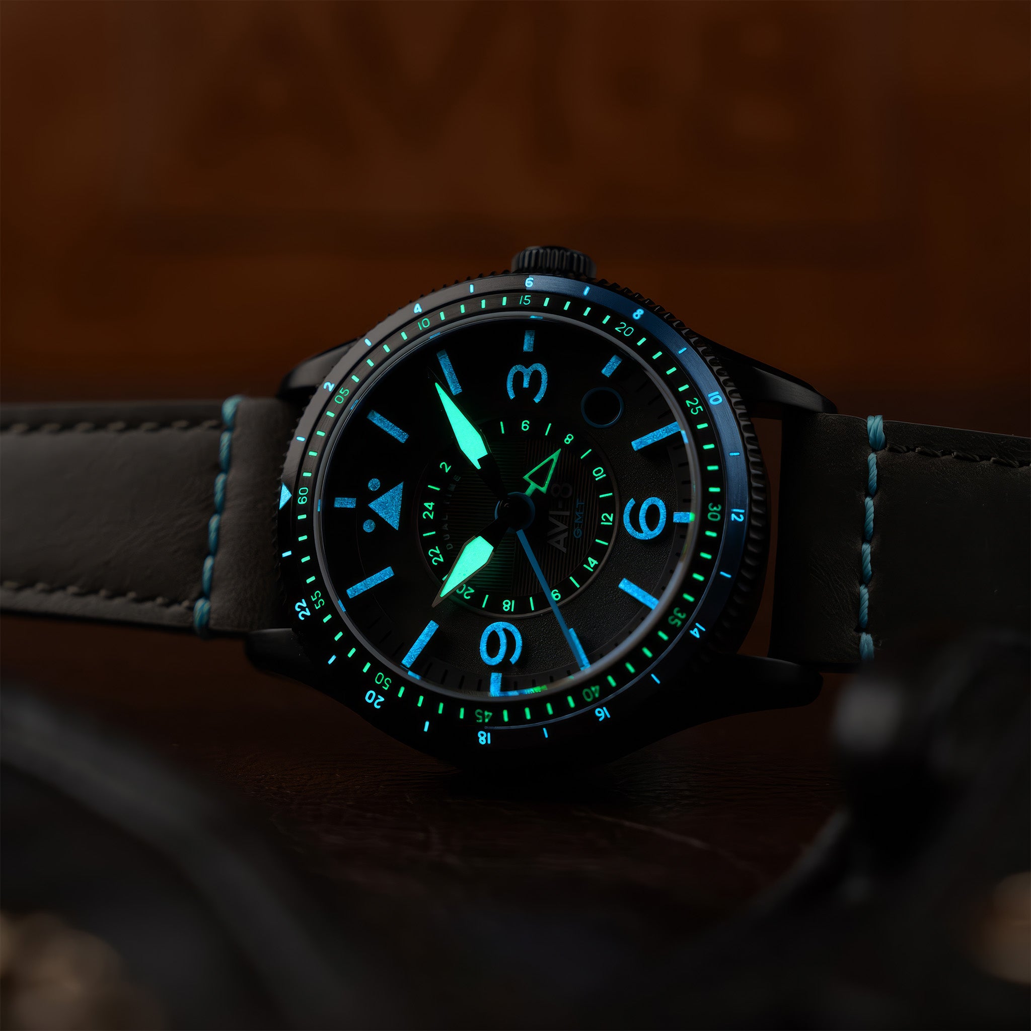 Flyboy Airmaster GMT Automatic | 40 mm | Rubber Black