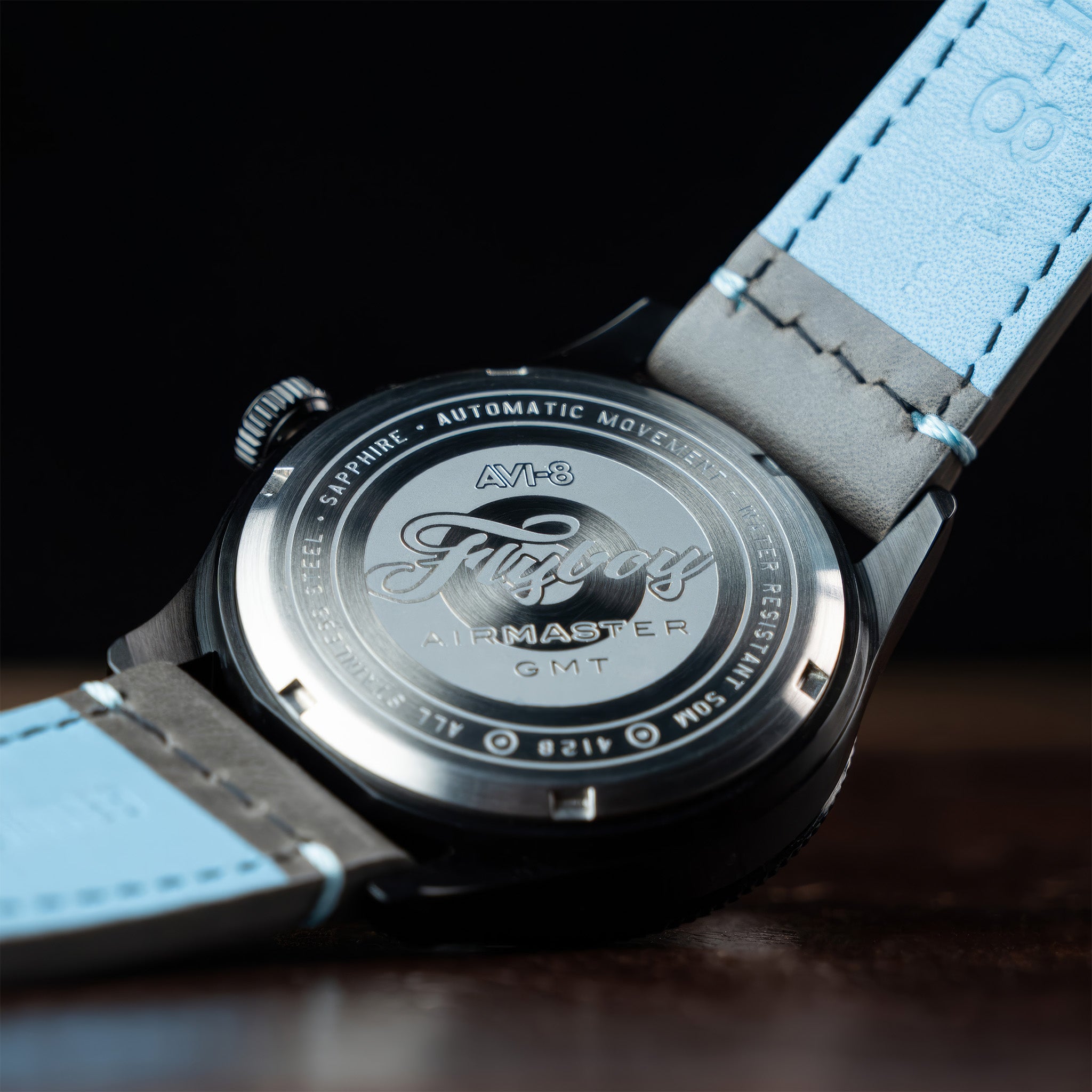 Flyboy Airmaster GMT Automatic | 40 mm | Rubber Black