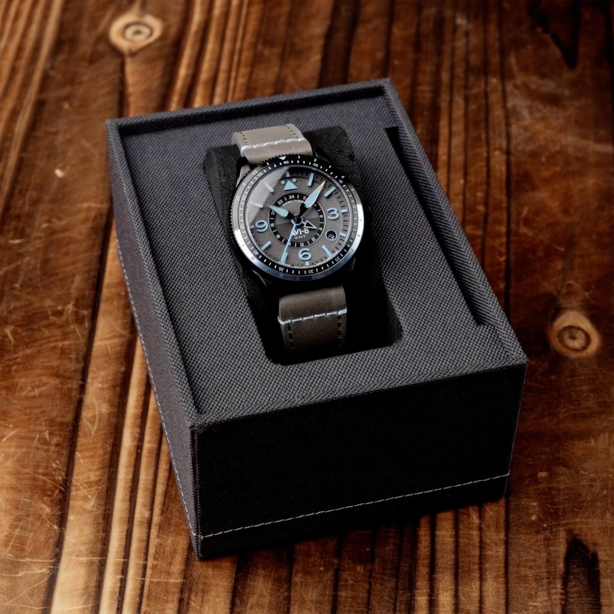 Flyboy Airmaster GMT Automatic | 40 mm | Rubber Black