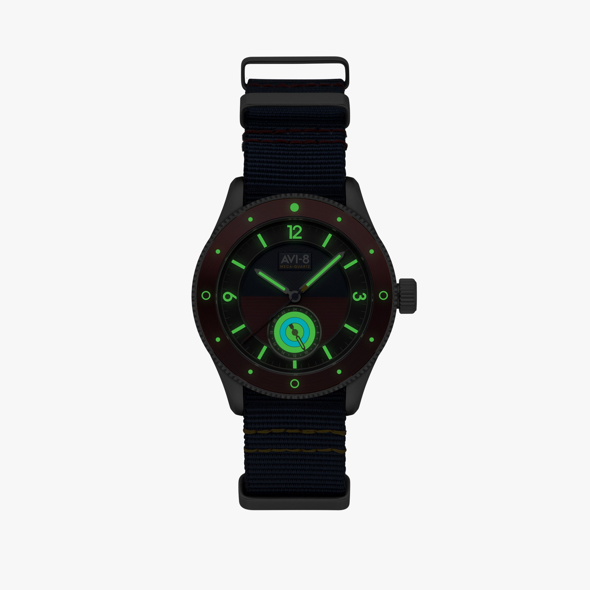 Flyboy Airmaster Sector Meca-Quartz | 40 mm | Navy Blue
