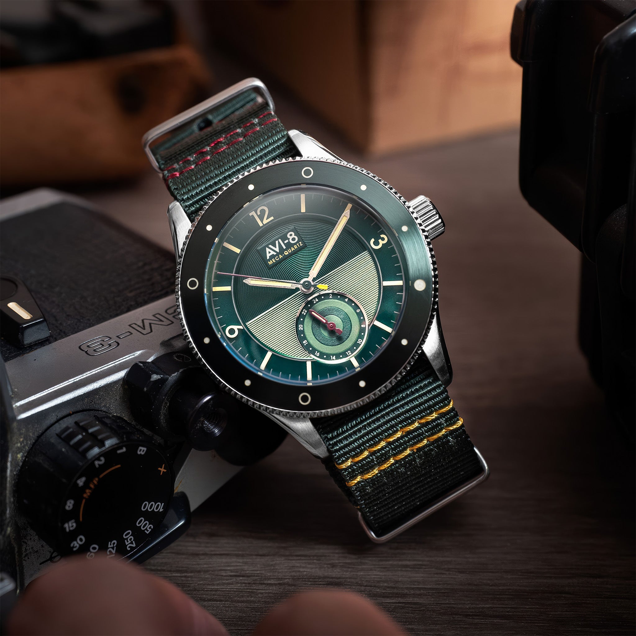 Flyboy Airmaster Sector Meca-Quartz | 40mm | Vert Green