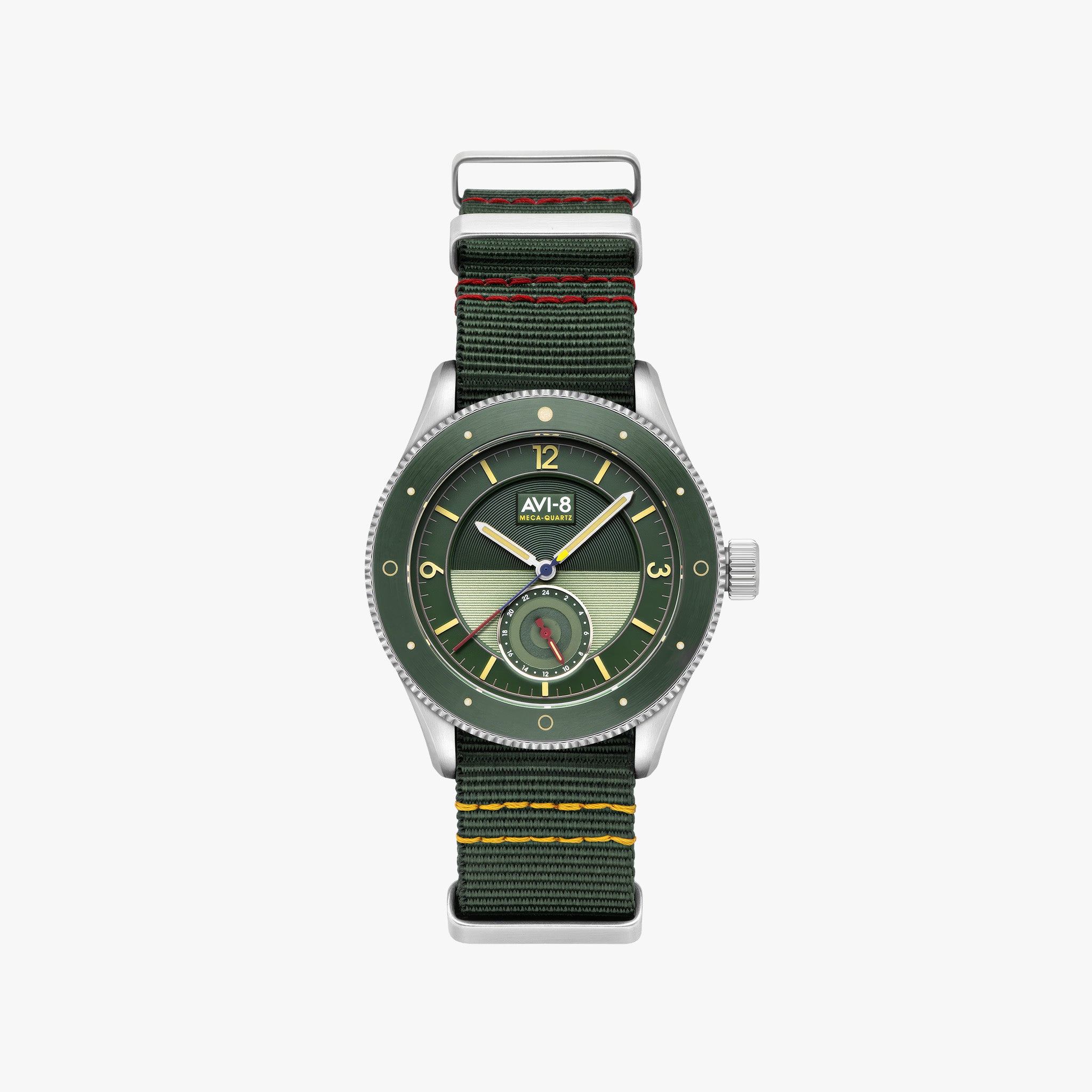 AVI-8 Flyboy Airmaster Sector Meca-Quartz Vert Green 40 mm – 24