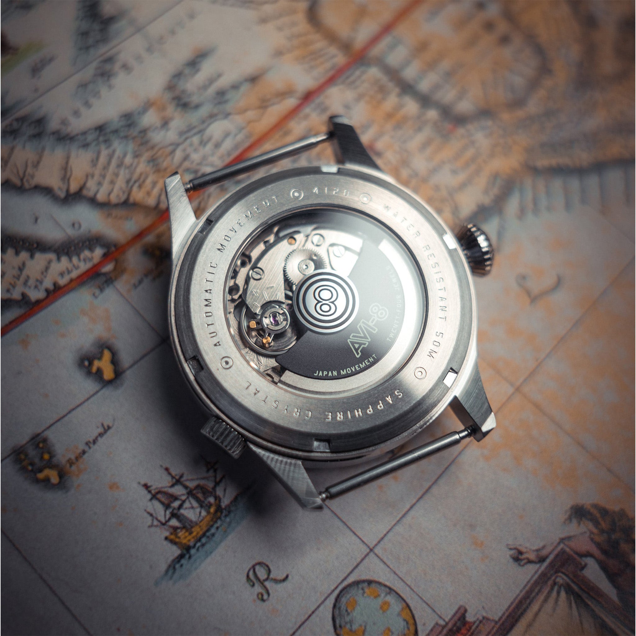 Flyboy Wingman Worldtimer GMT Automatic | 41 mm | Tropical Grey