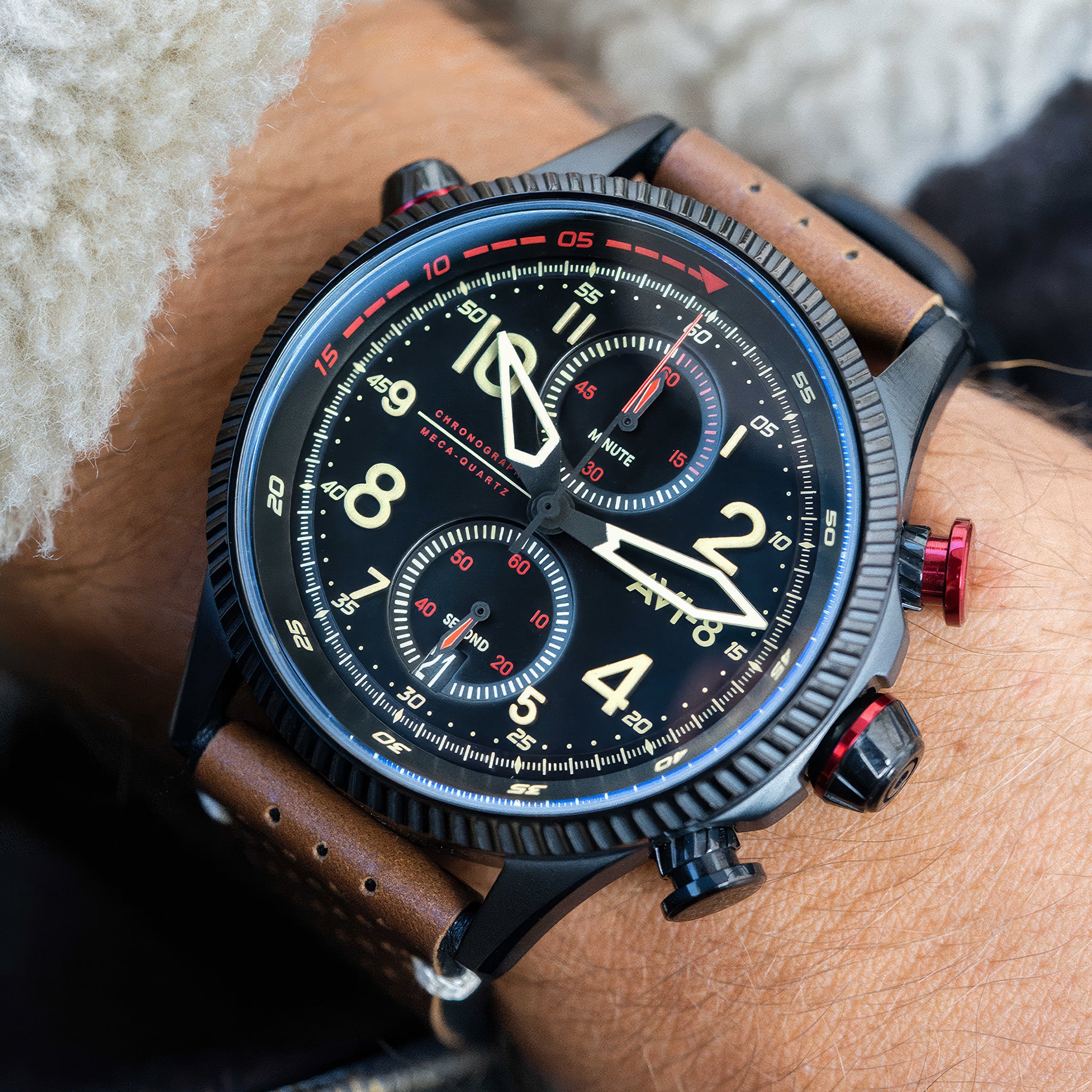 Duke Meca-Quartz Chronograph | 44mm | Tangmere