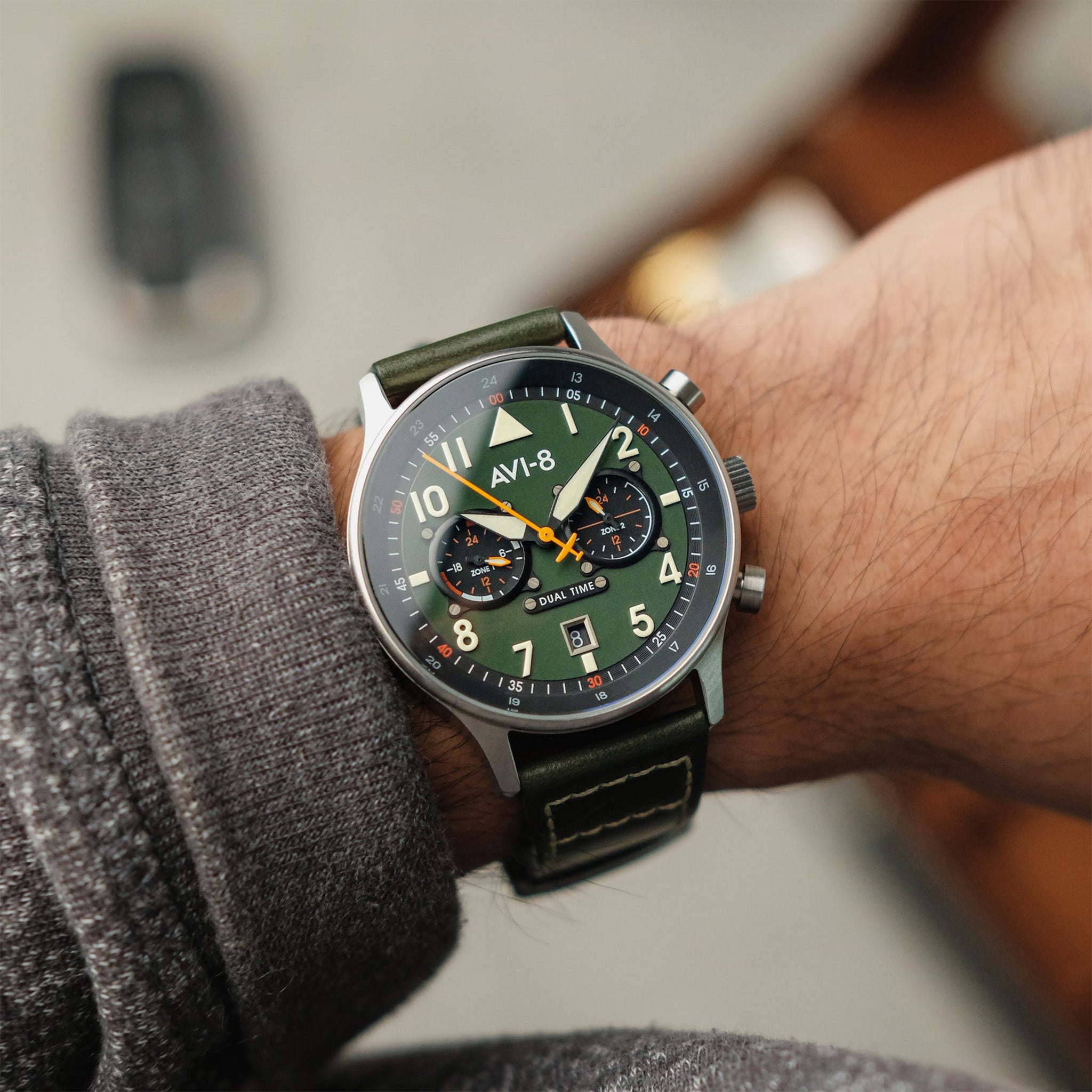 Hawker Hurricane Carey Dual Time | 43.5 mm | Merville