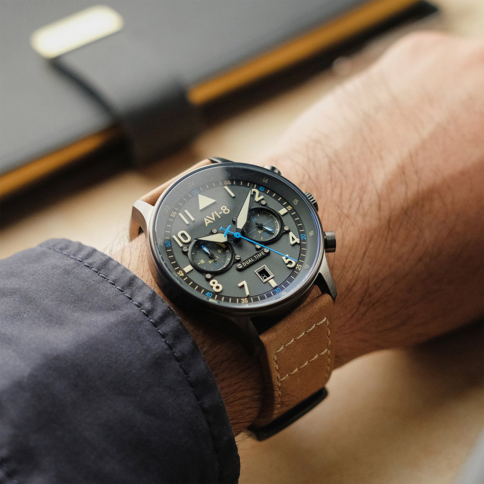 Hawker Hurricane Carey Dual Time | 43.5 mm | Orissa