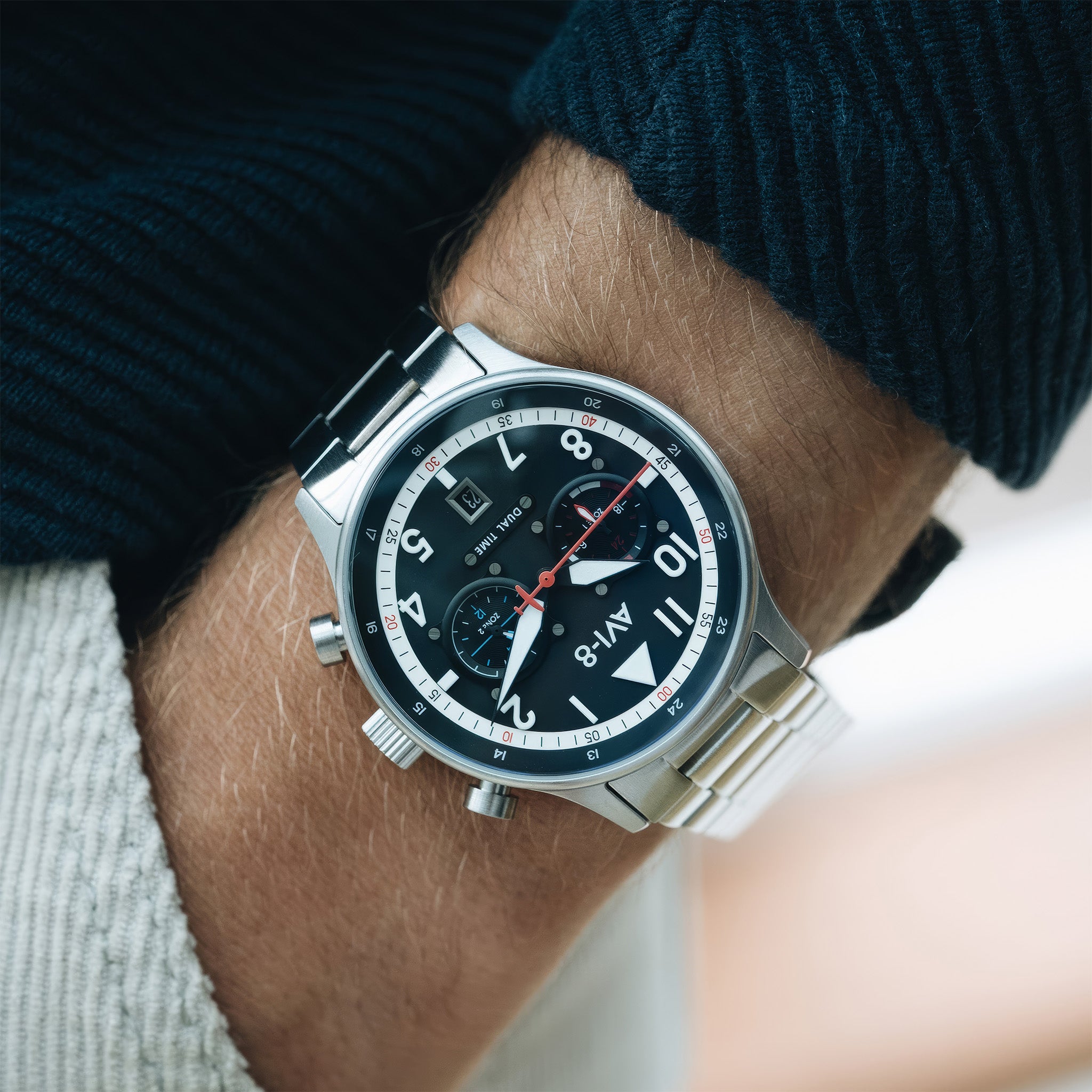 Hawker Hurricane Carey Dual Time | 43.5mm | Rangoon