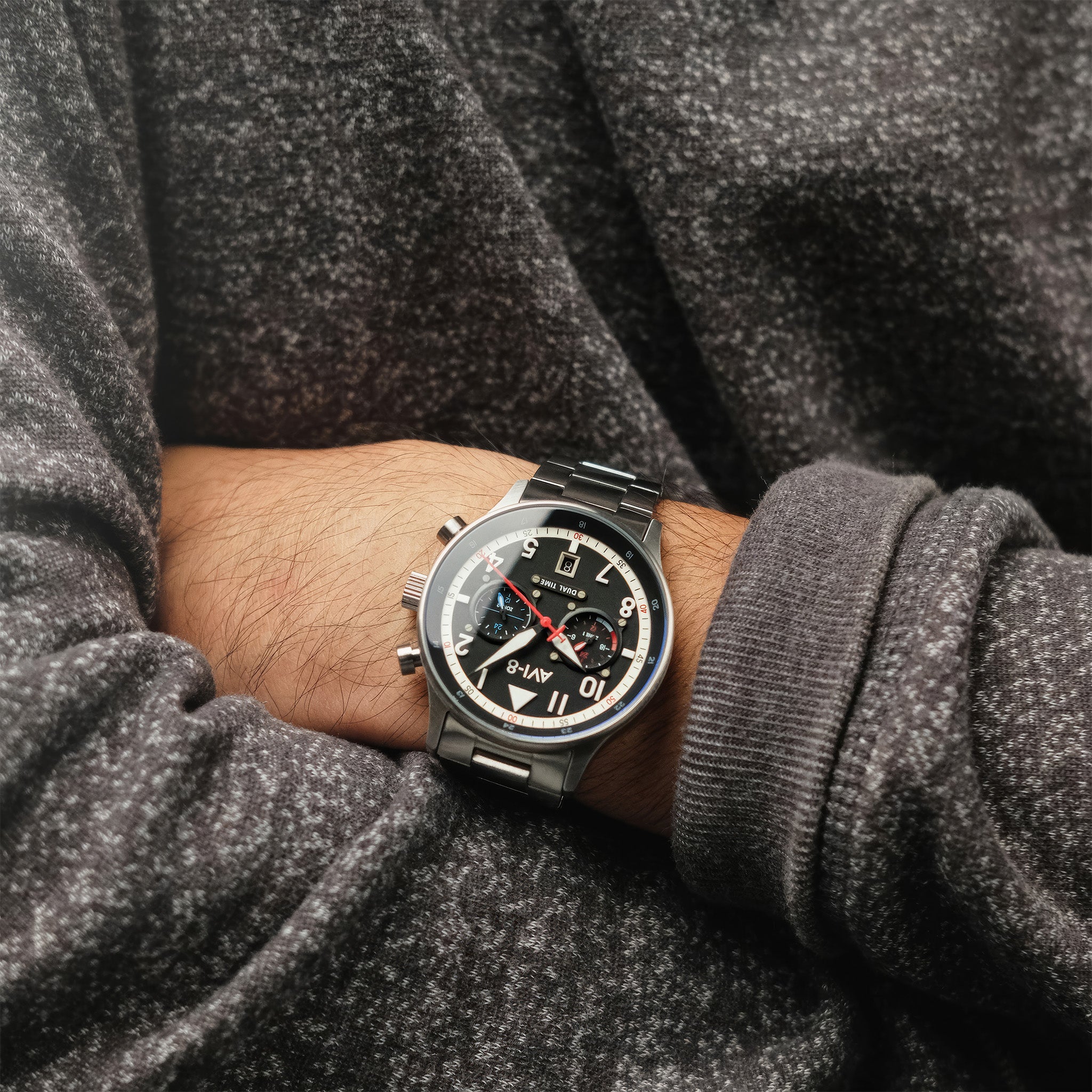 Hawker Hurricane Carey Dual Time | 43.5mm | Rangoon