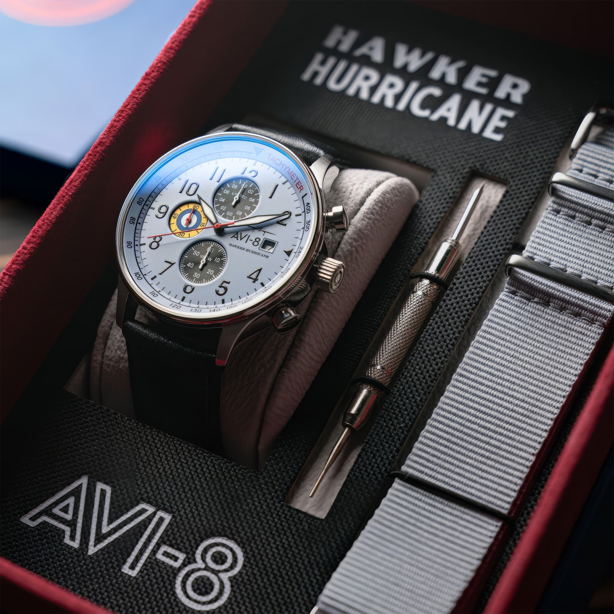 Hawker Hurricane Classic Chronograph | Faded Blue