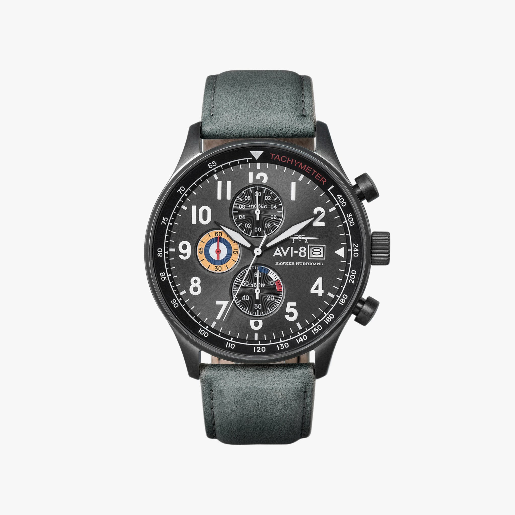 Hawker Hurricane Classic Chronograph | 43.5 mm | Military Green