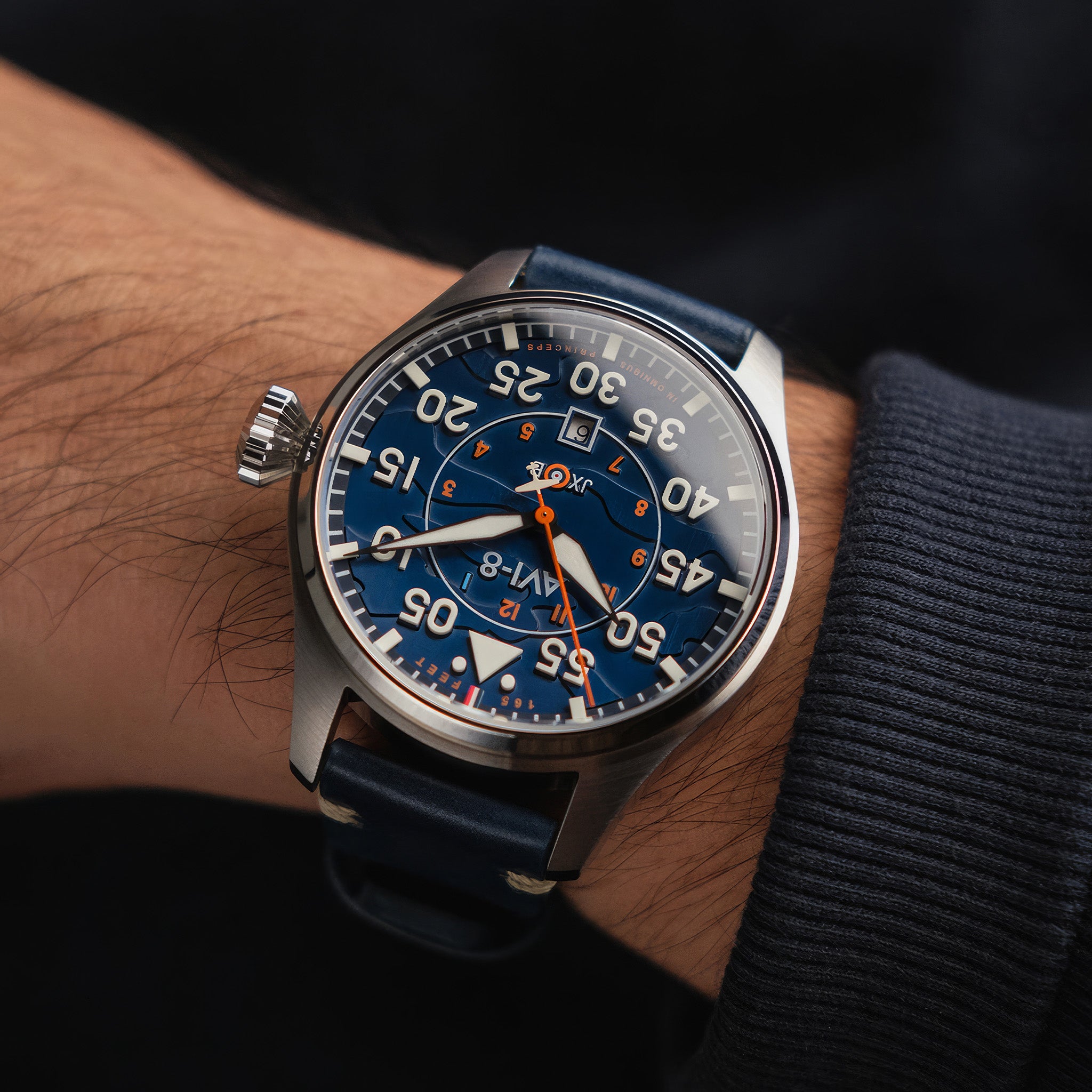 AVI-8 Hawker Hurricane Clowes Automatic Acklington 46 mm