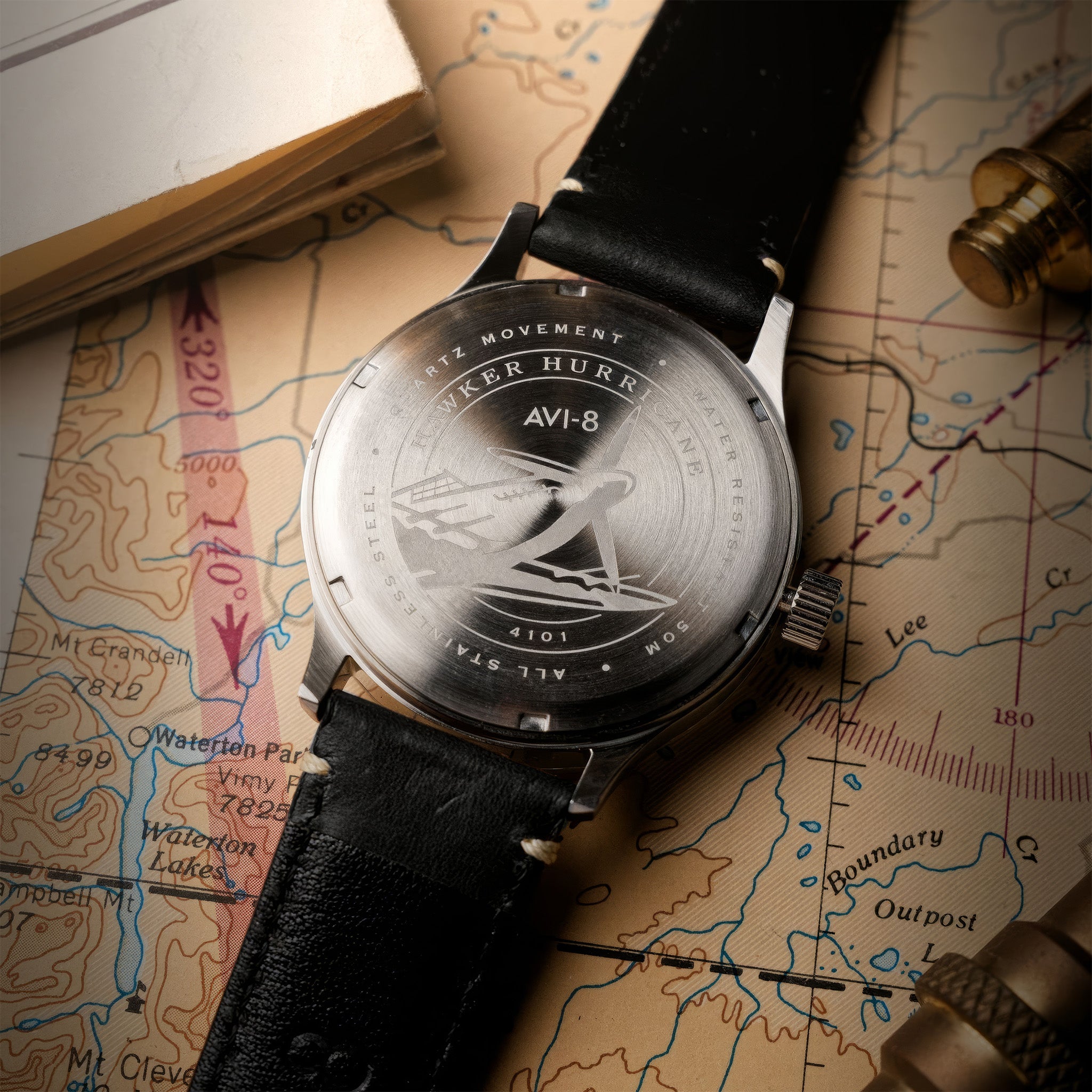 Hawker Hurricane McKellar Dual Time | 44mm | Gothic Green