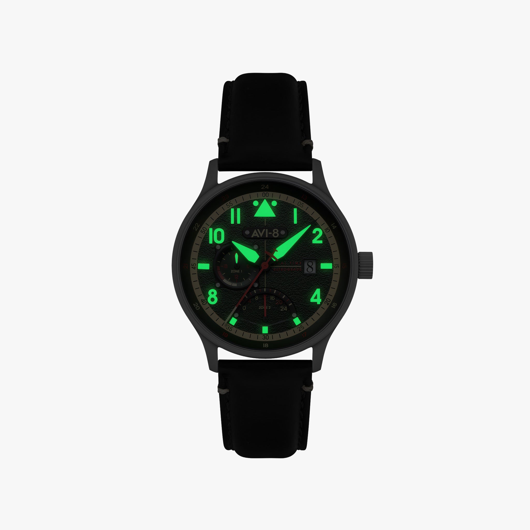 Hawker Hurricane McKellar Dual Time | 44mm | Gothic Green