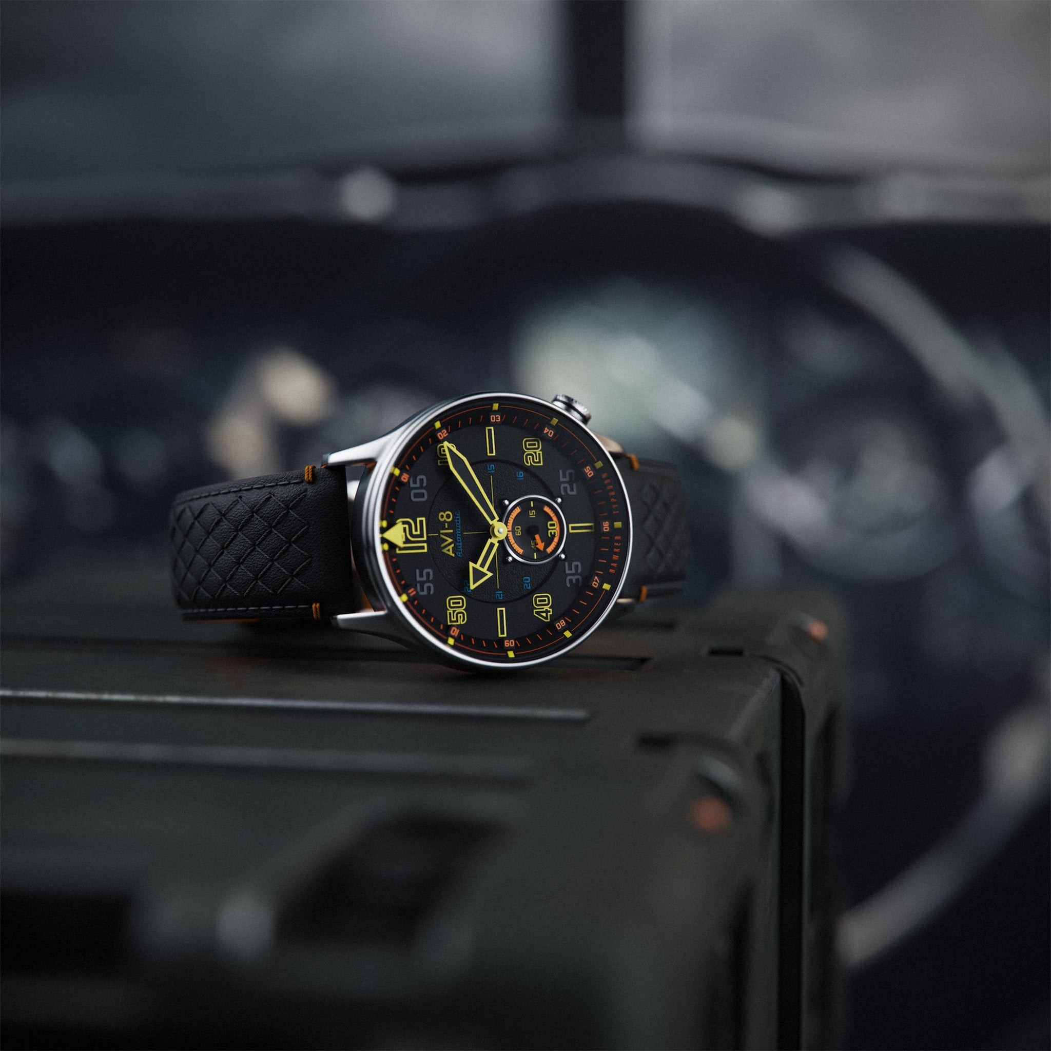 Hawker Typhoon Baldwin Automatic | 42 mm | Cool Black