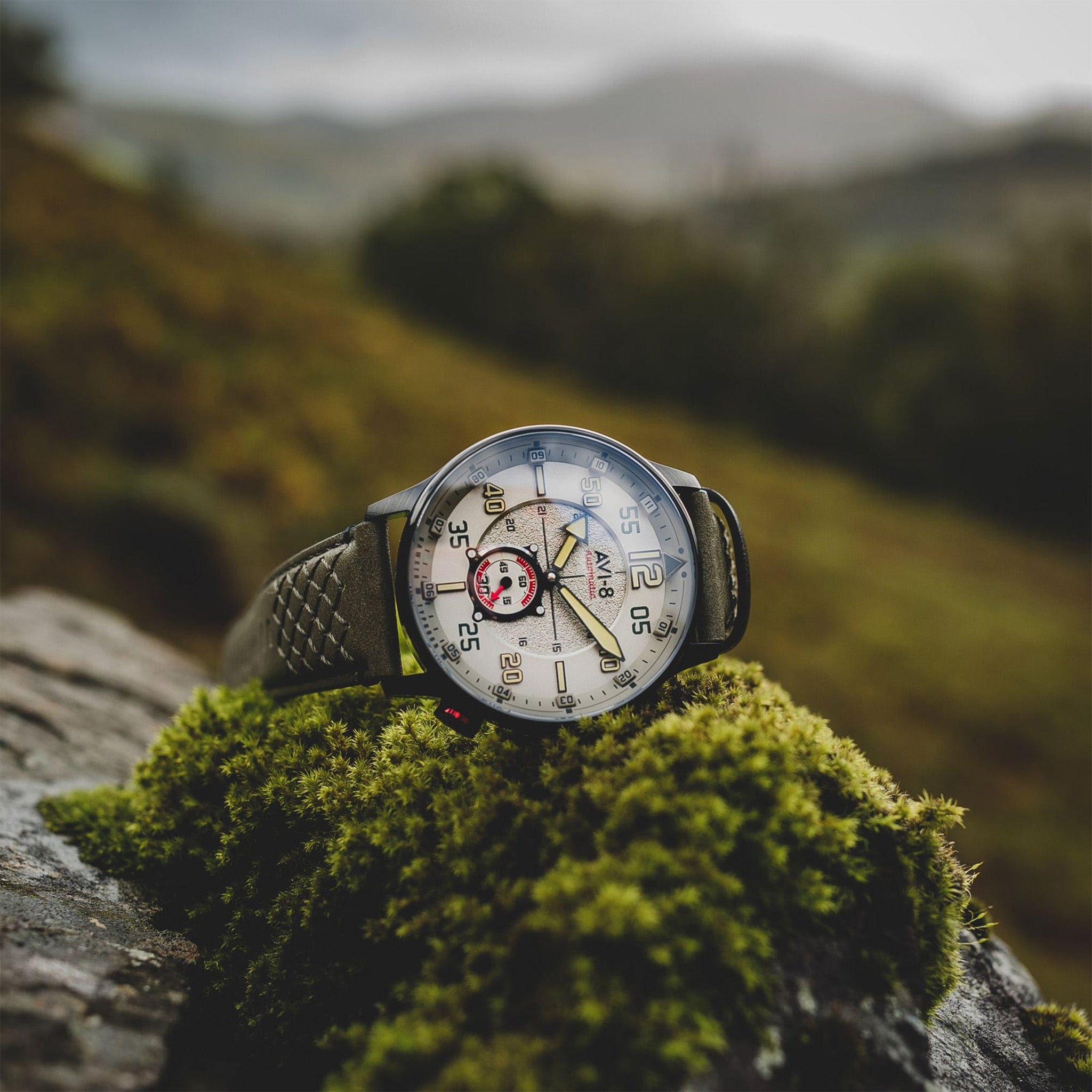 Hawker Typhoon Baldwin Automatic | 42 mm | Dark Khaki