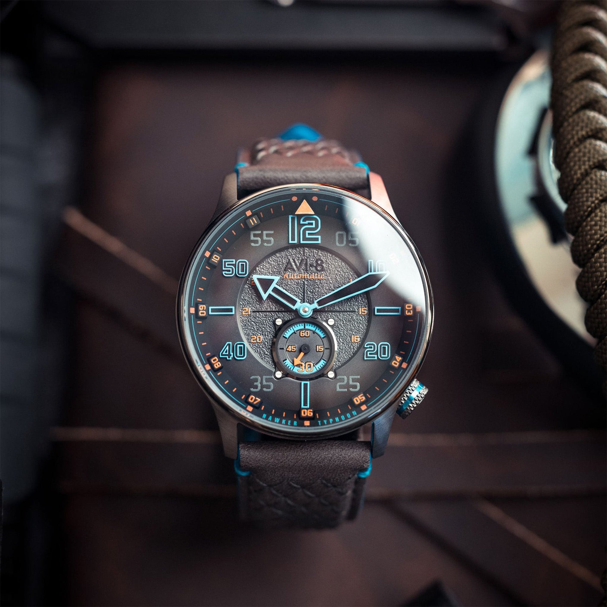 Hawker Typhoon Baldwin Automatic | 42 mm | Iron Blue