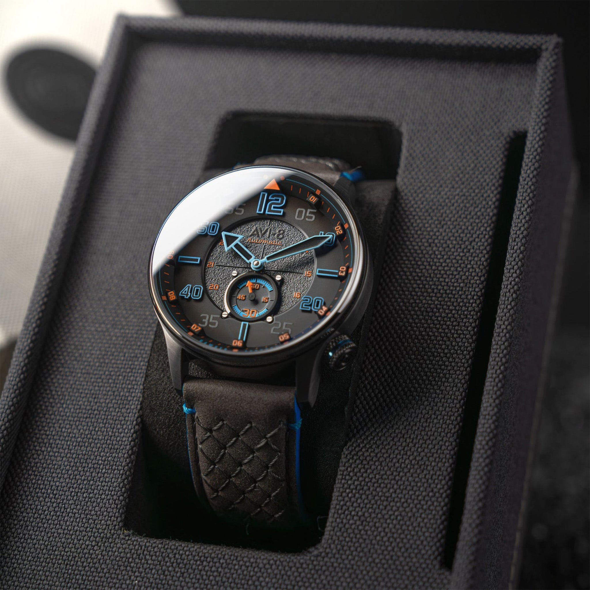 Hawker Typhoon Baldwin Automatic | 42 mm | Iron Blue