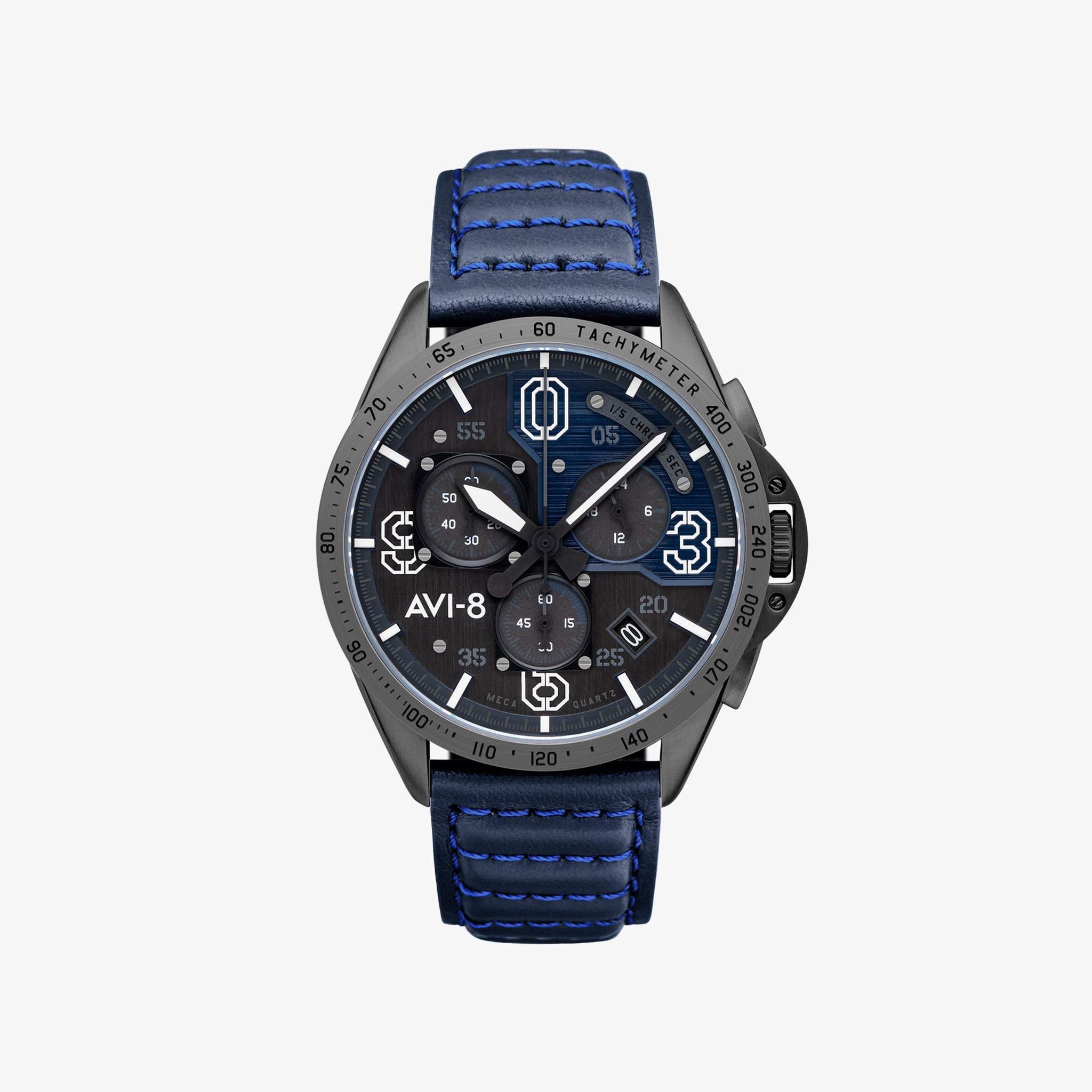 P-51 Mustang Blakeslee Chronograph | 43 mm | Air Blue