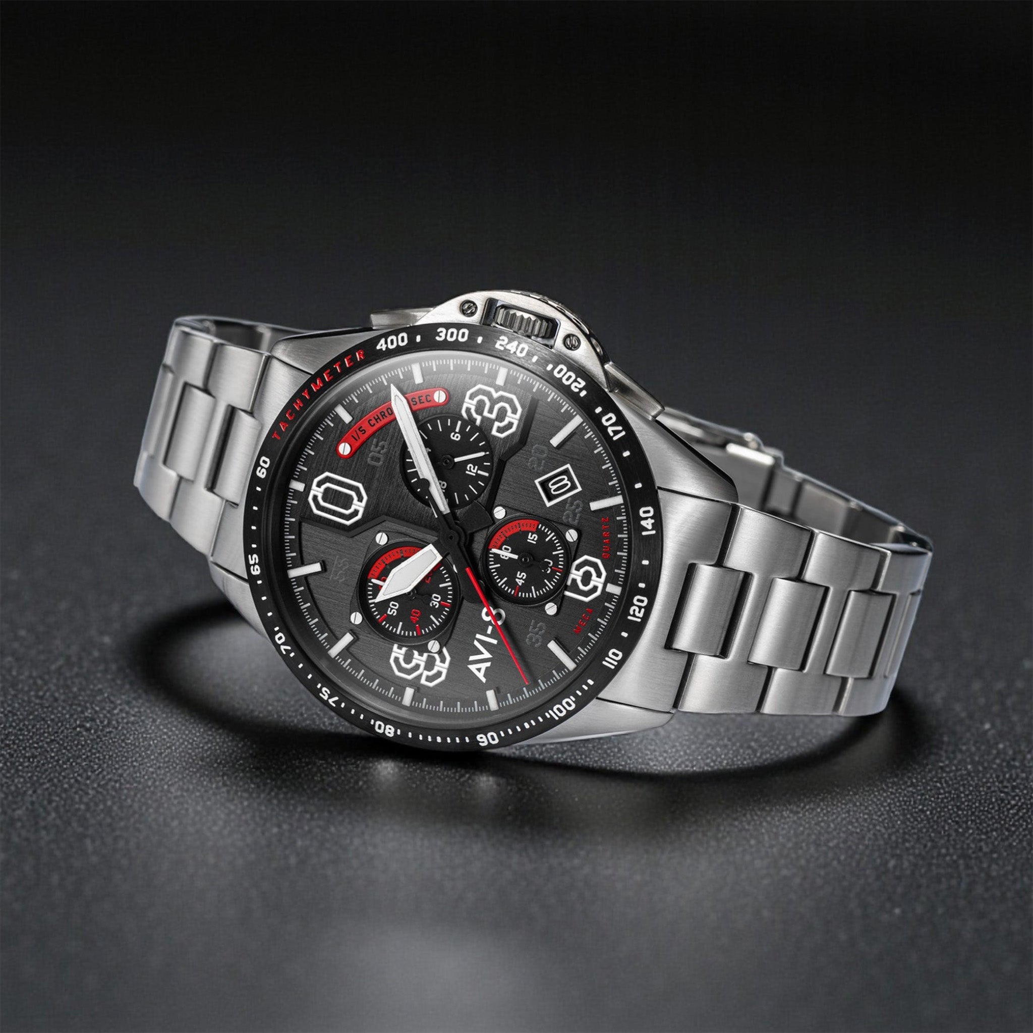 P-51 Mustang Blakeslee Chronograph | 43 mm | Legion