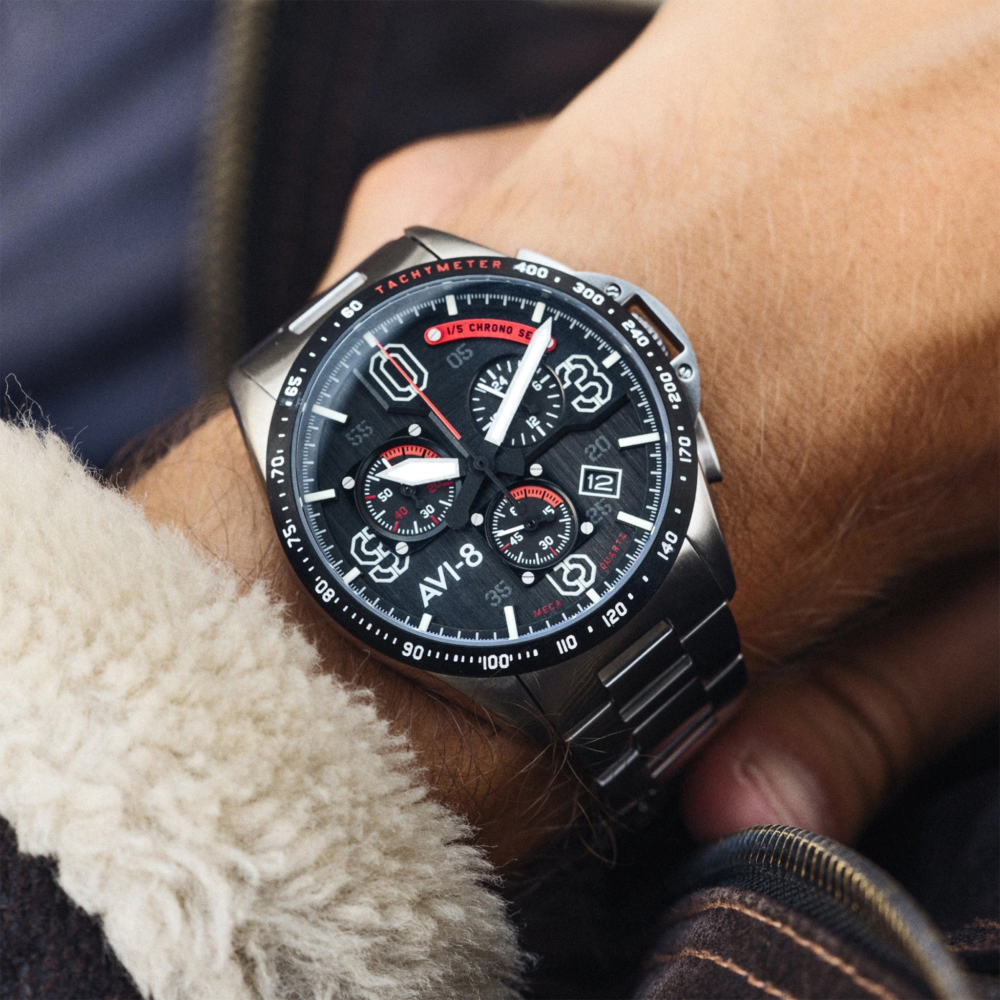 P-51 Mustang Blakeslee Chronograph | 43 mm | Legion