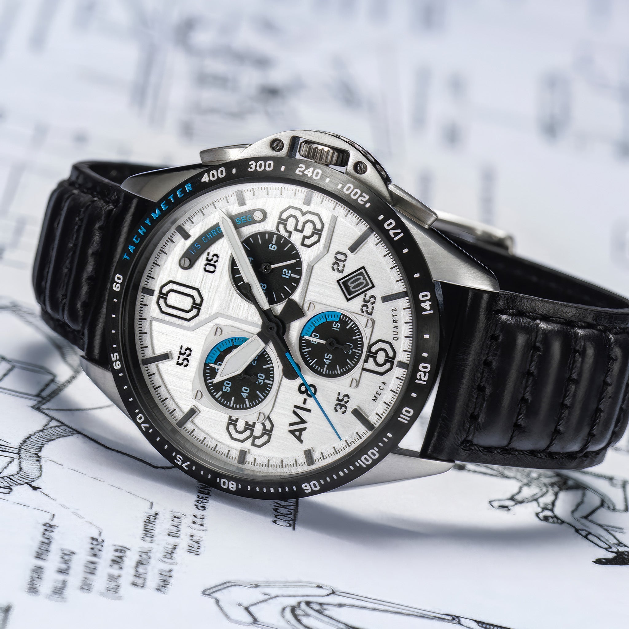 P-51 Mustang Blakeslee Chronograph Command Pilot