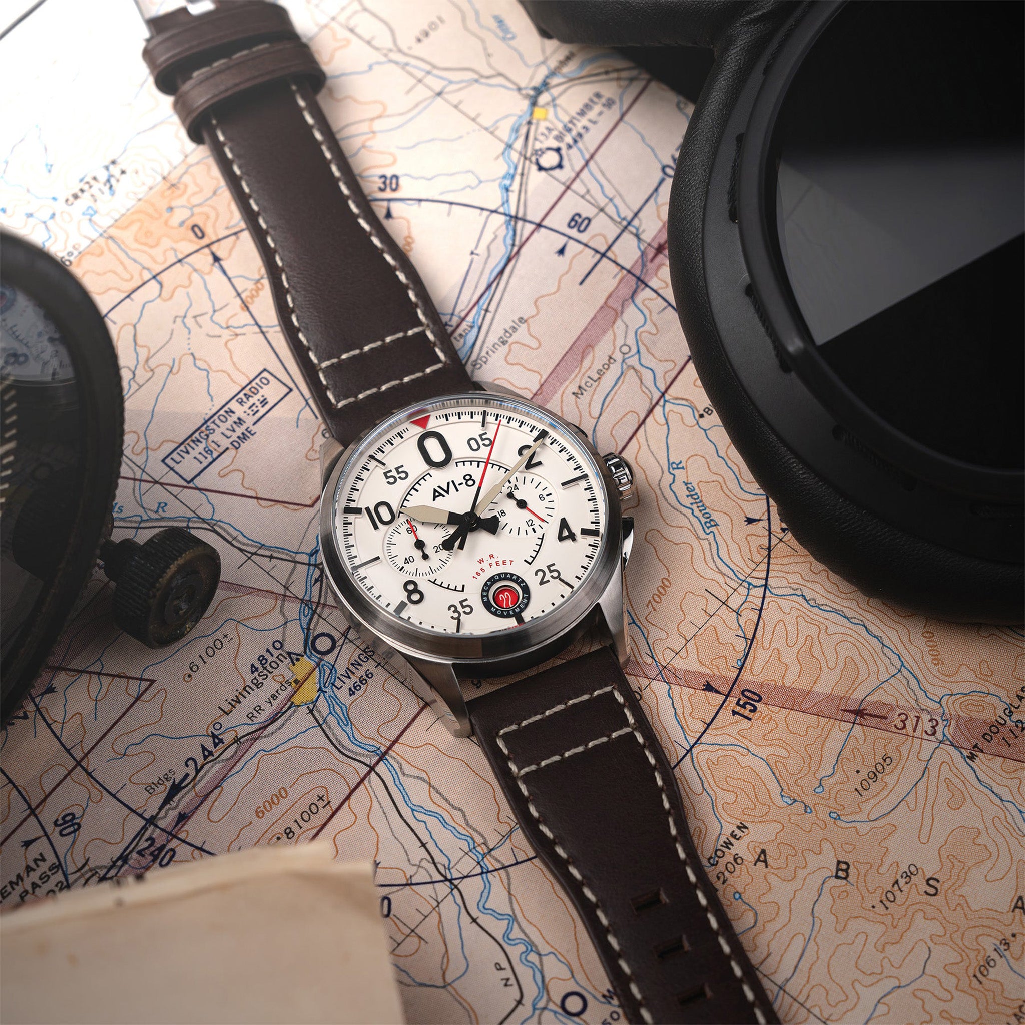 Spitfire Lock Chronograph | 42 mm | Aircraft White