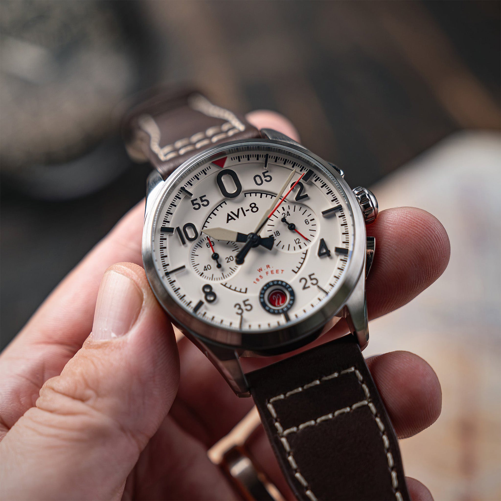 Spitfire Lock Chronograph | 42 mm | Aircraft White
