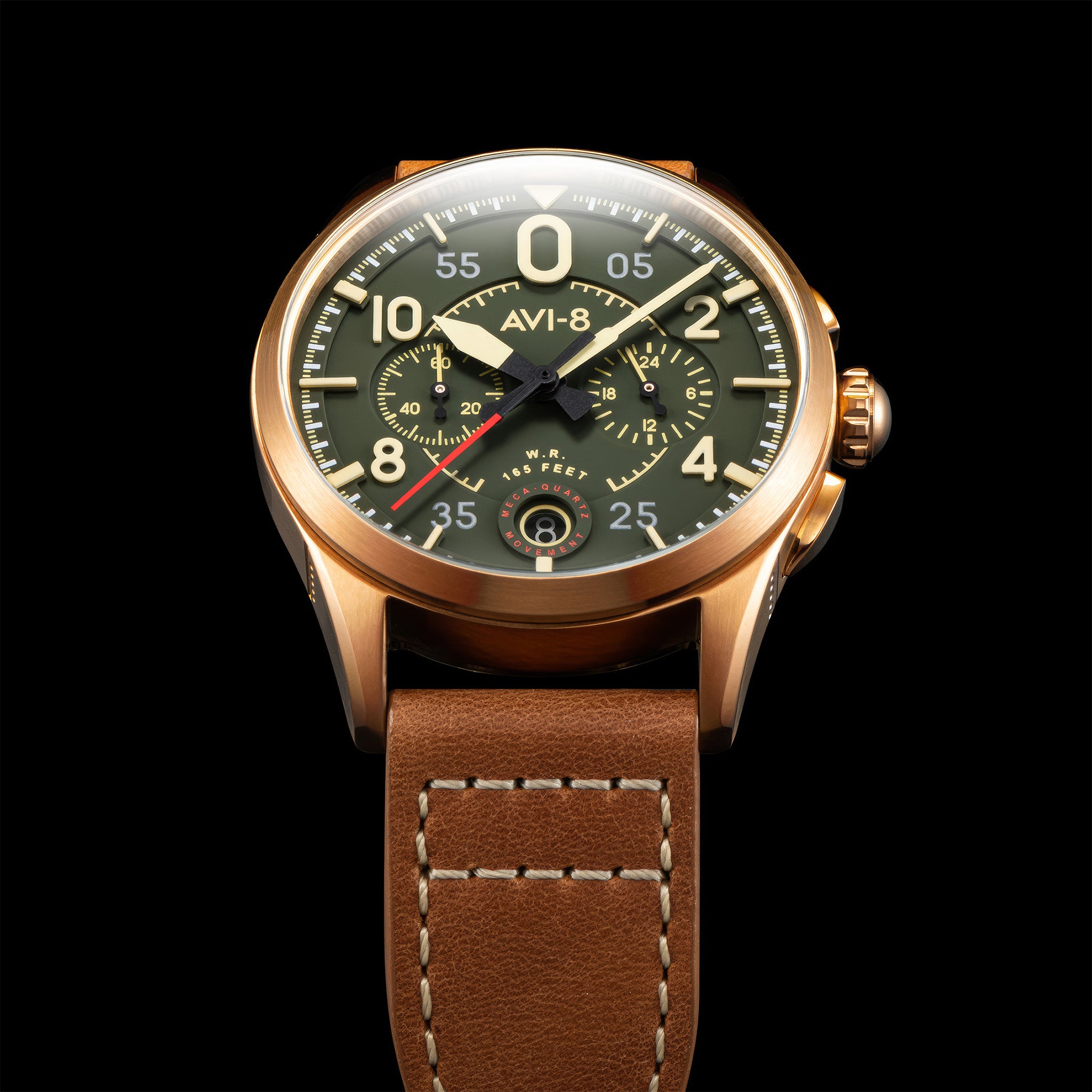 Spitfire Lock Chronograph | 42 mm | Bronze Green