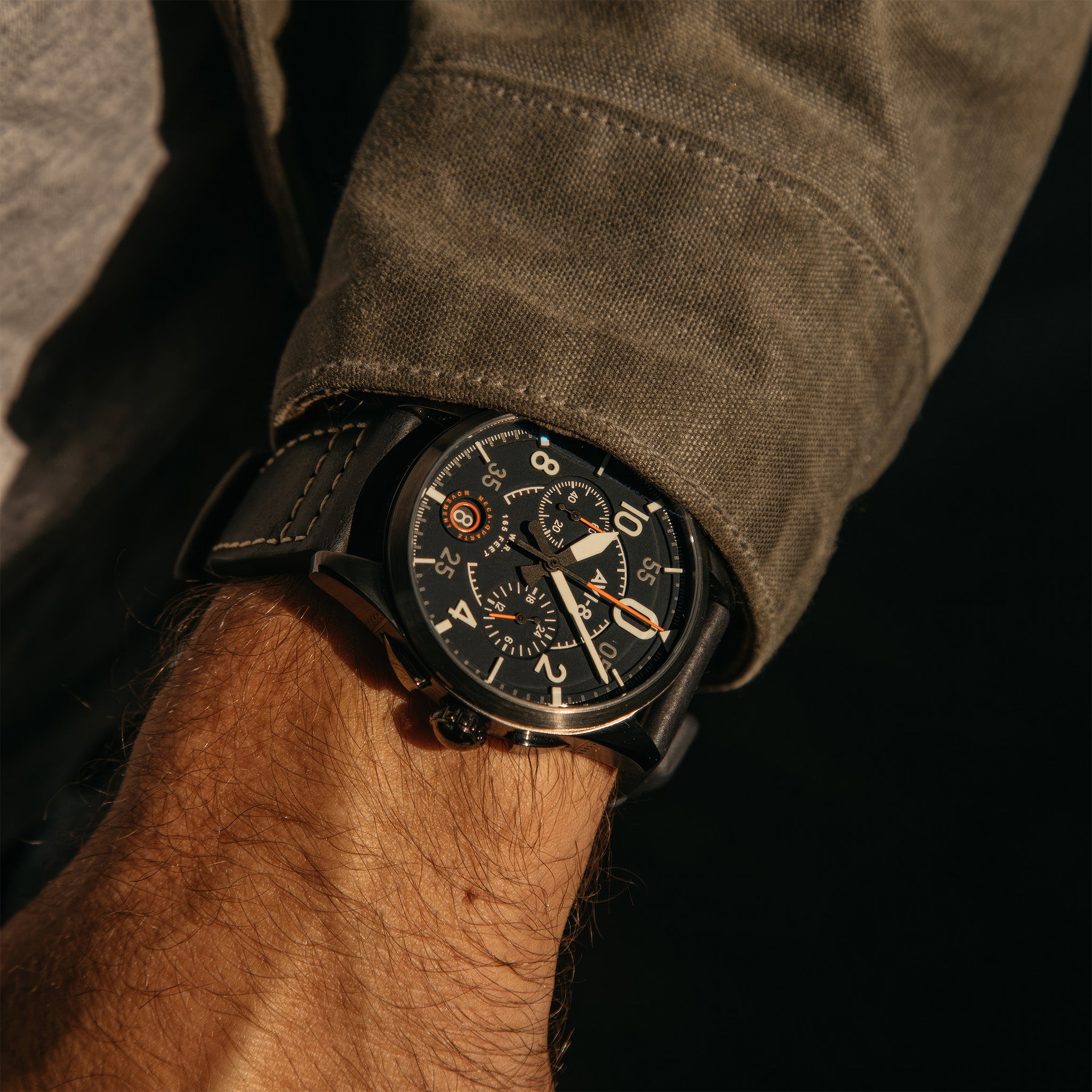 Spitfire Lock Chronograph | 42mm | Channel Blue