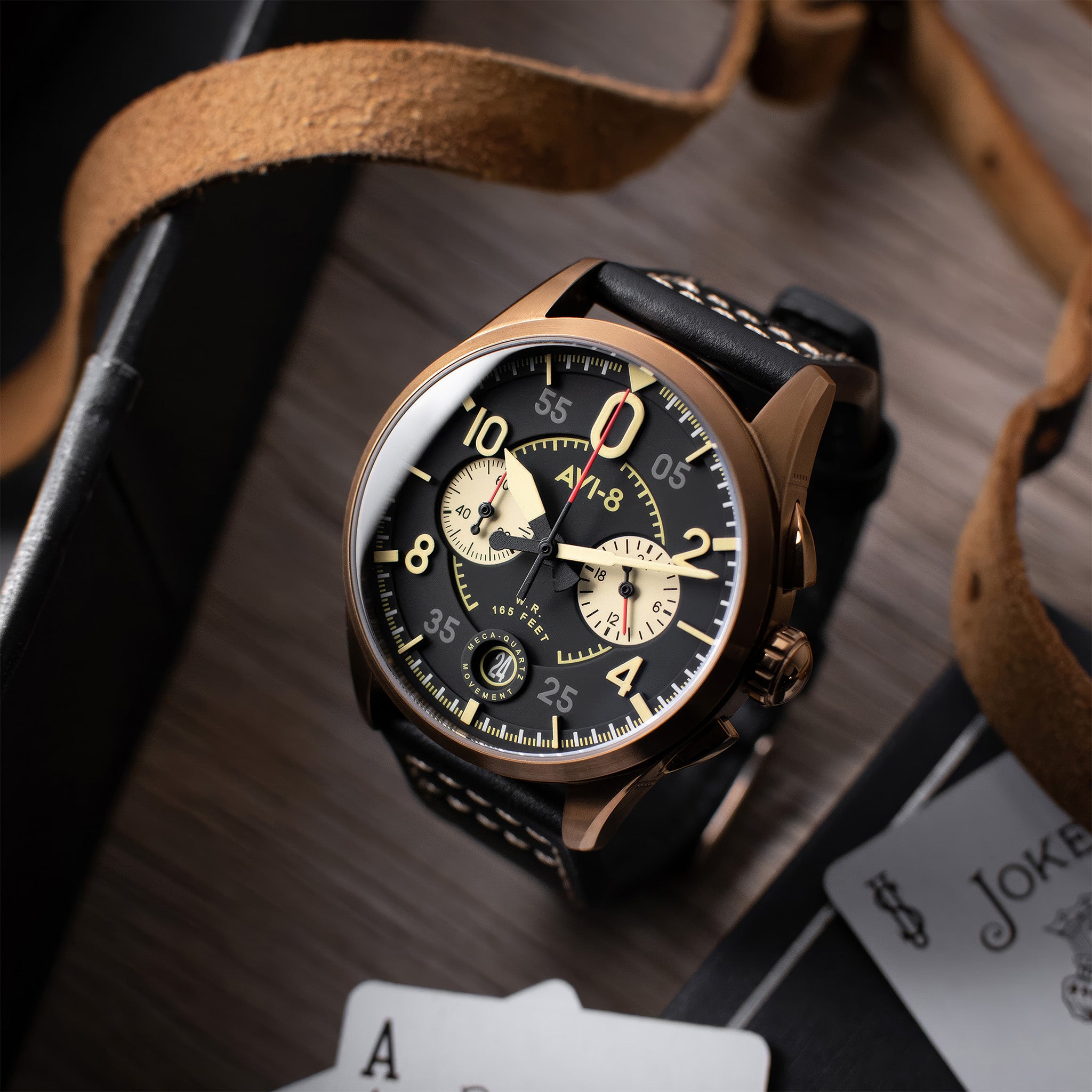 Spitfire Lock Chronograph | 42mm | Void Black