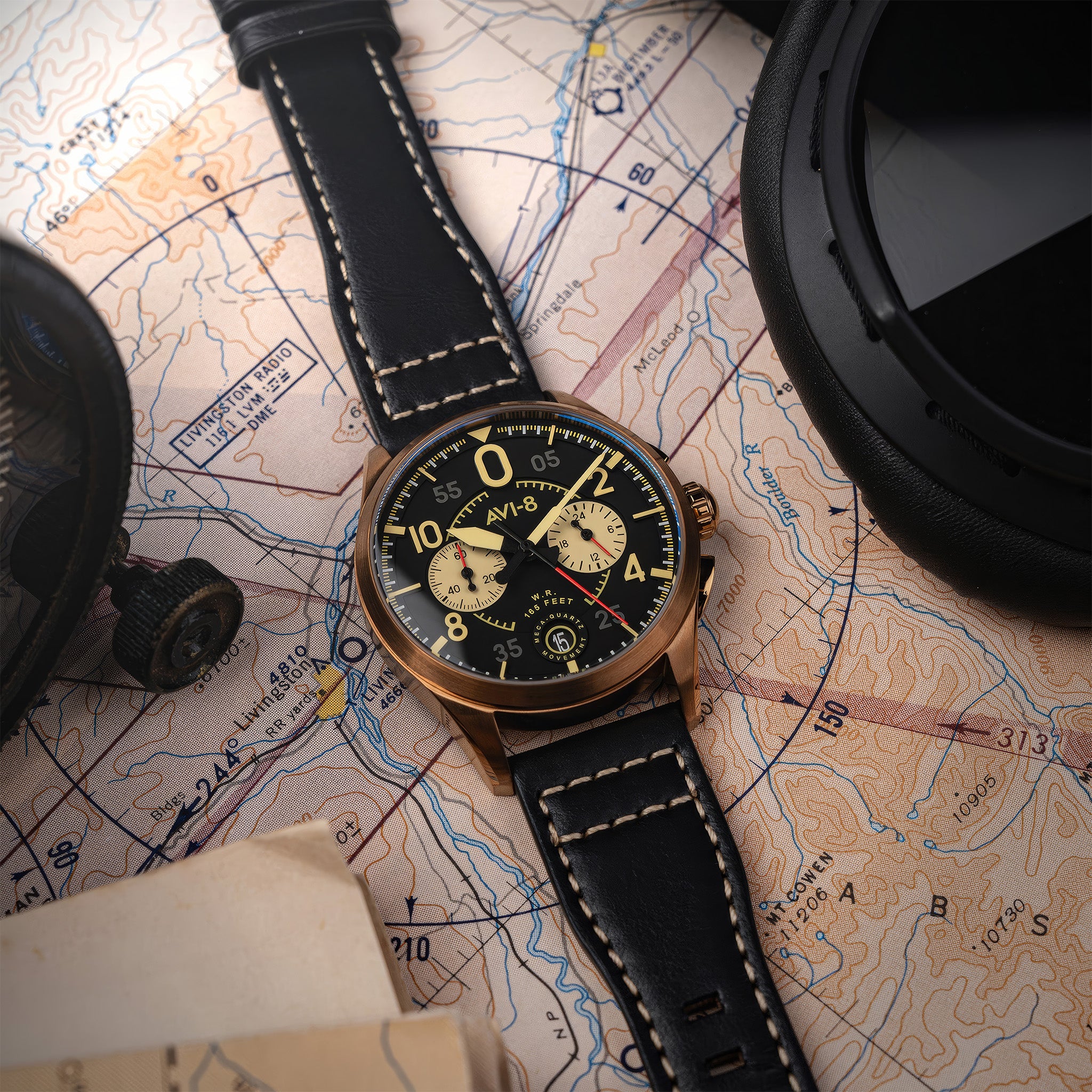 Spitfire Lock Chronograph | 42mm | Void Black