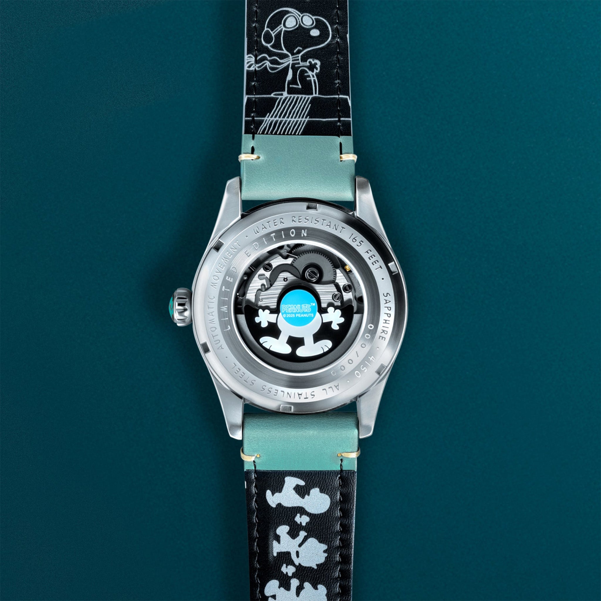 Spitfire Peanuts Snoopy Flying Ace 24 Hour Automatic Limited Edition | 42 mm | Azure Blue