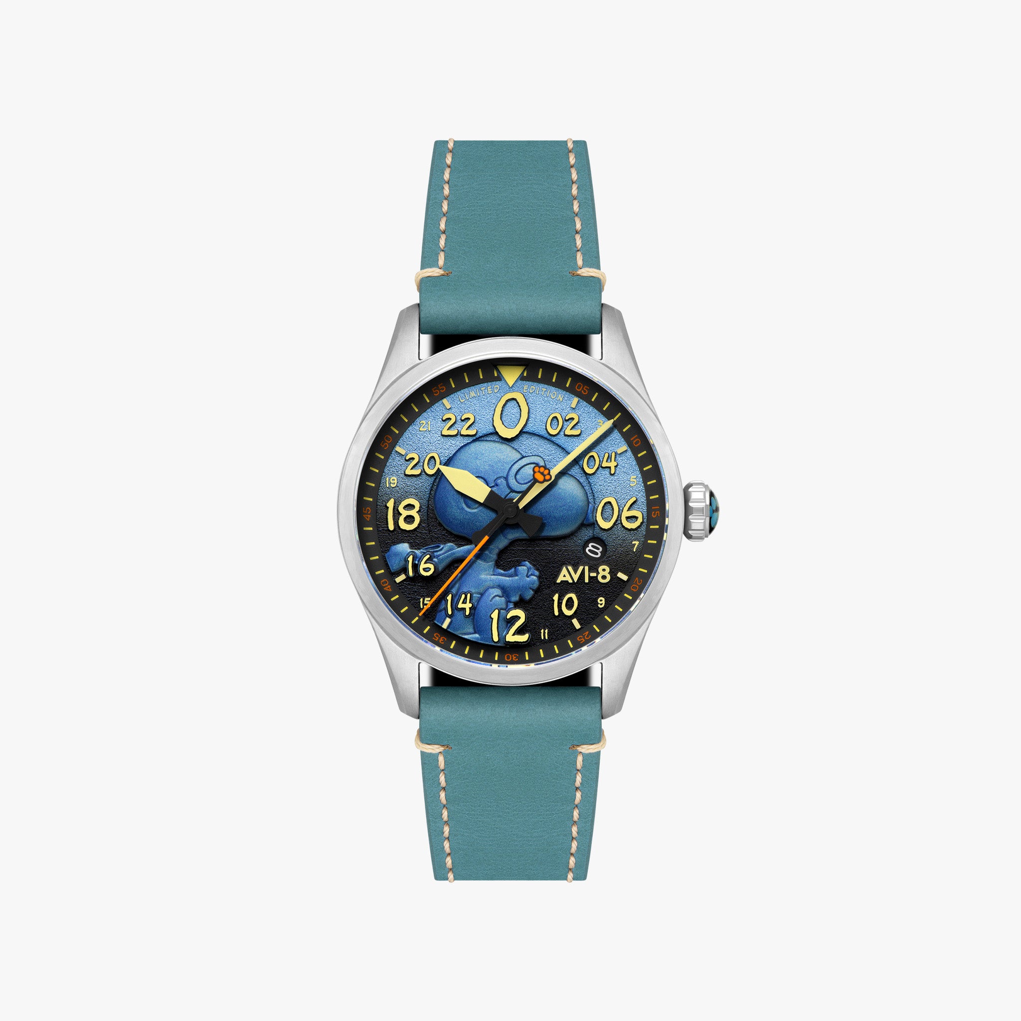 Spitfire Peanuts Snoopy Flying Ace 24 Hour Automatic Limited Edition | 42 mm | Azure Blue