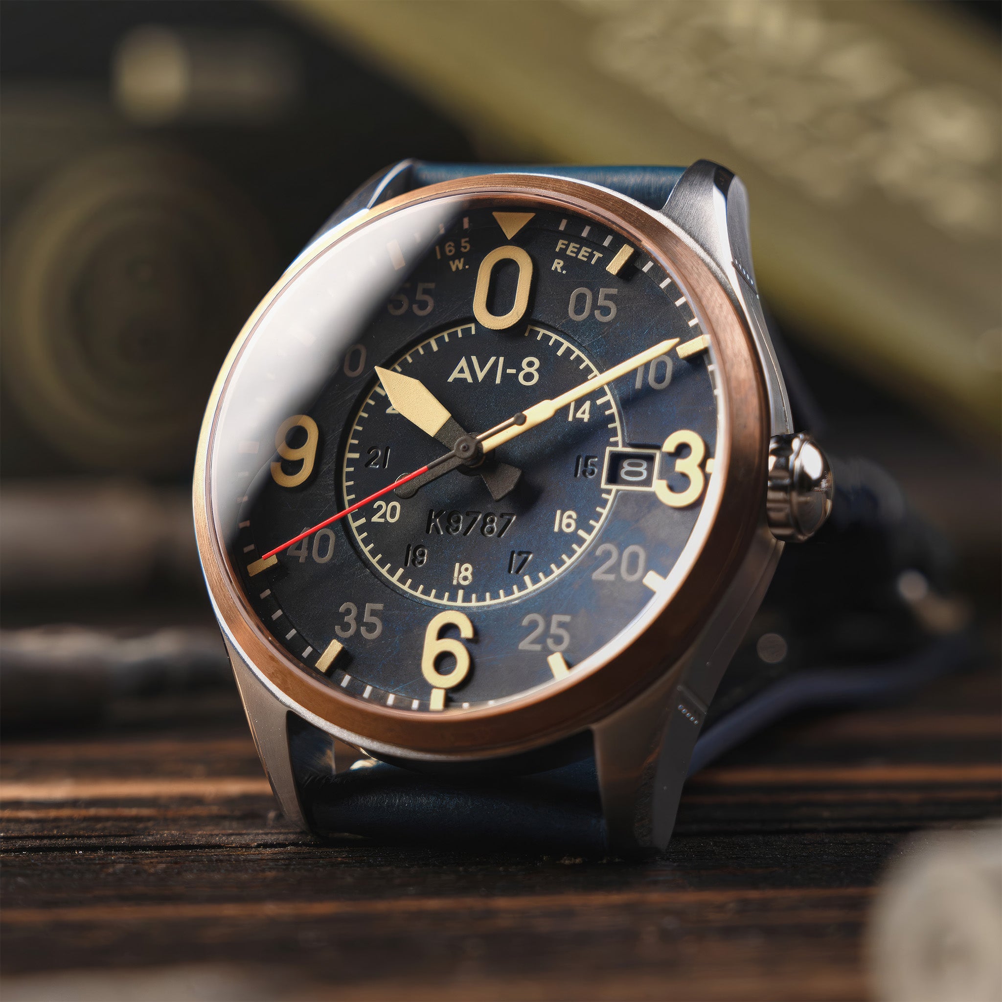 Spitfire Smith Automatic | 42mm | Distressed Blue