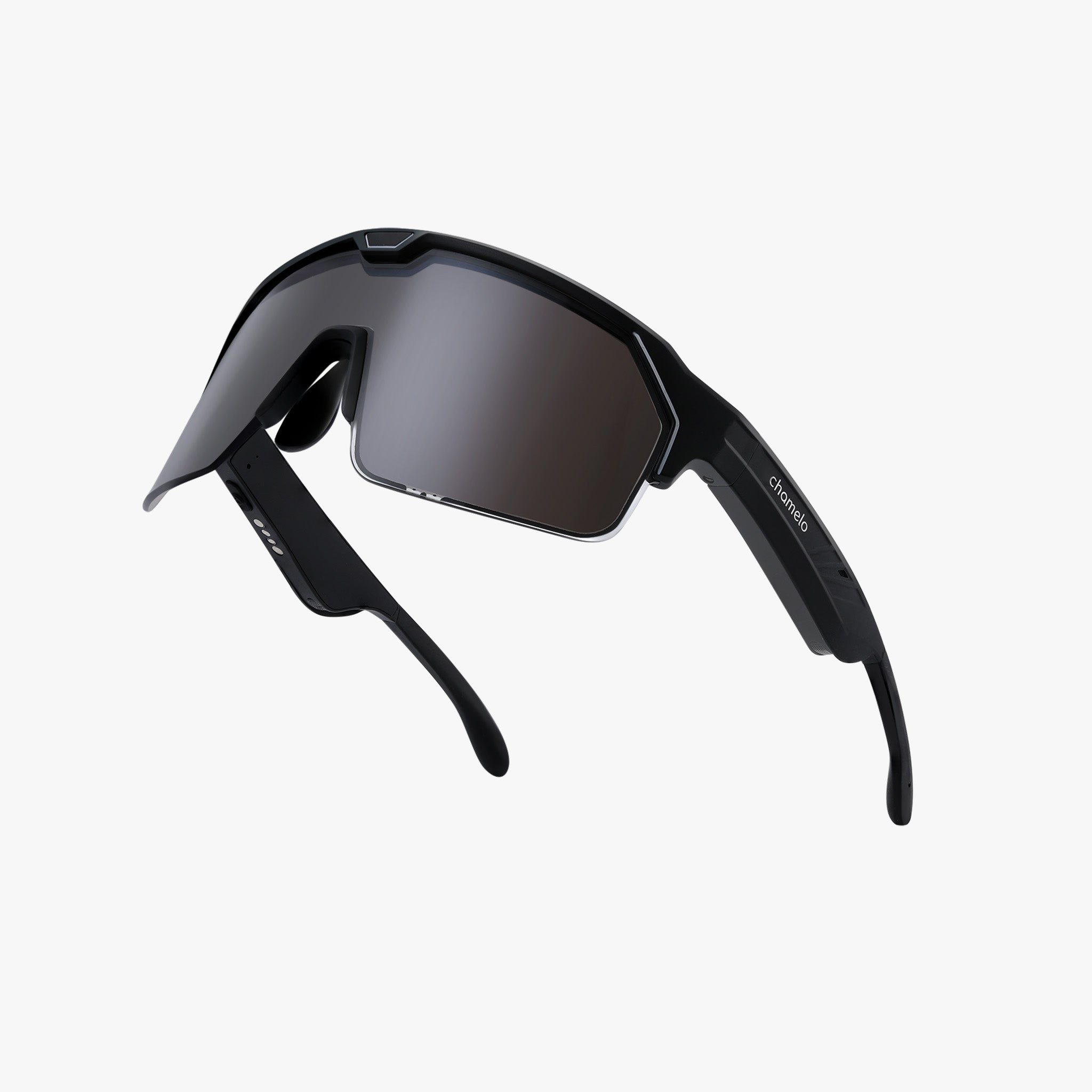 Music Shield | Audio Güneş Gözlüğü | Matte Black Frame | Smoke Lens