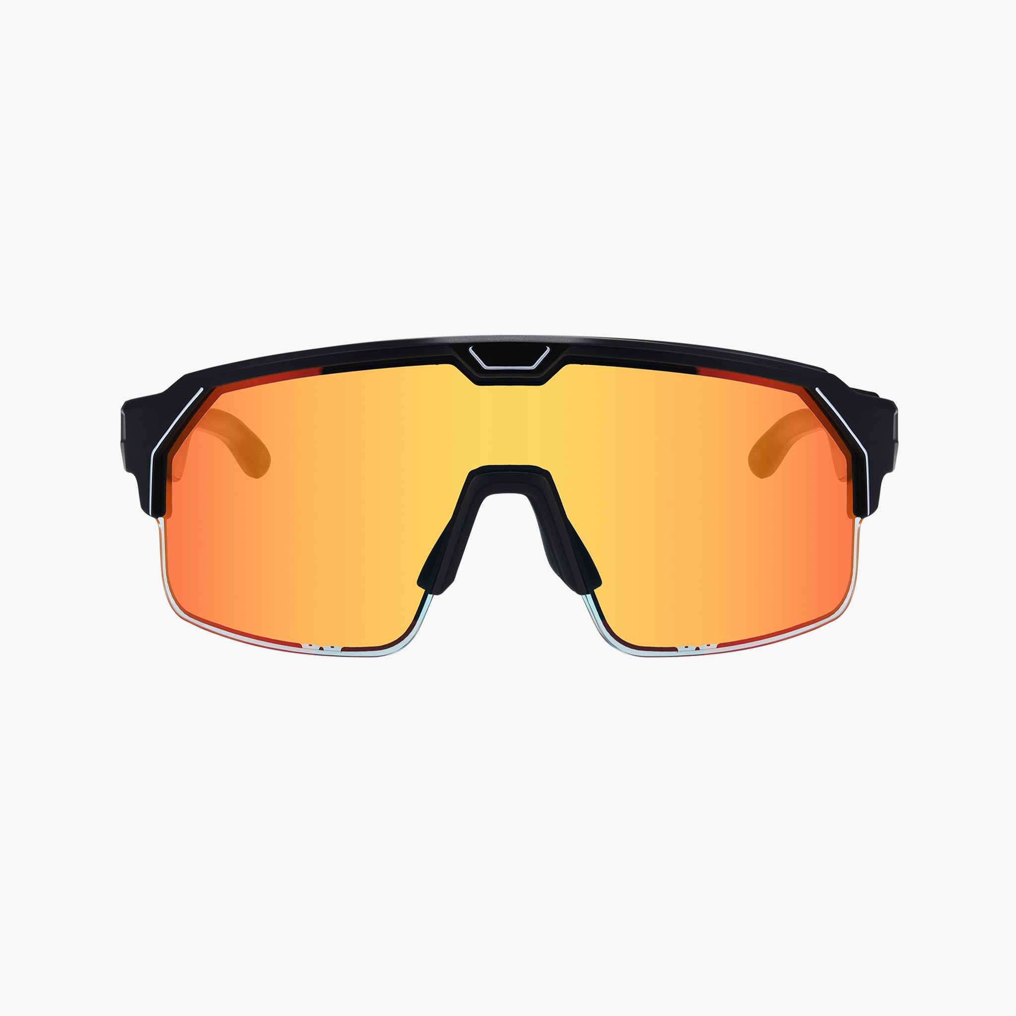 Music Shield | Audio Güneş Gözlüğü | Matte Black Frame | Fire Lens