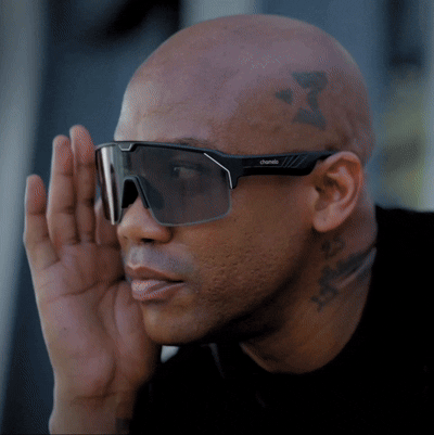 Music Shield | Audio Güneş Gözlüğü | Matte Black Frame | Smoke Lens