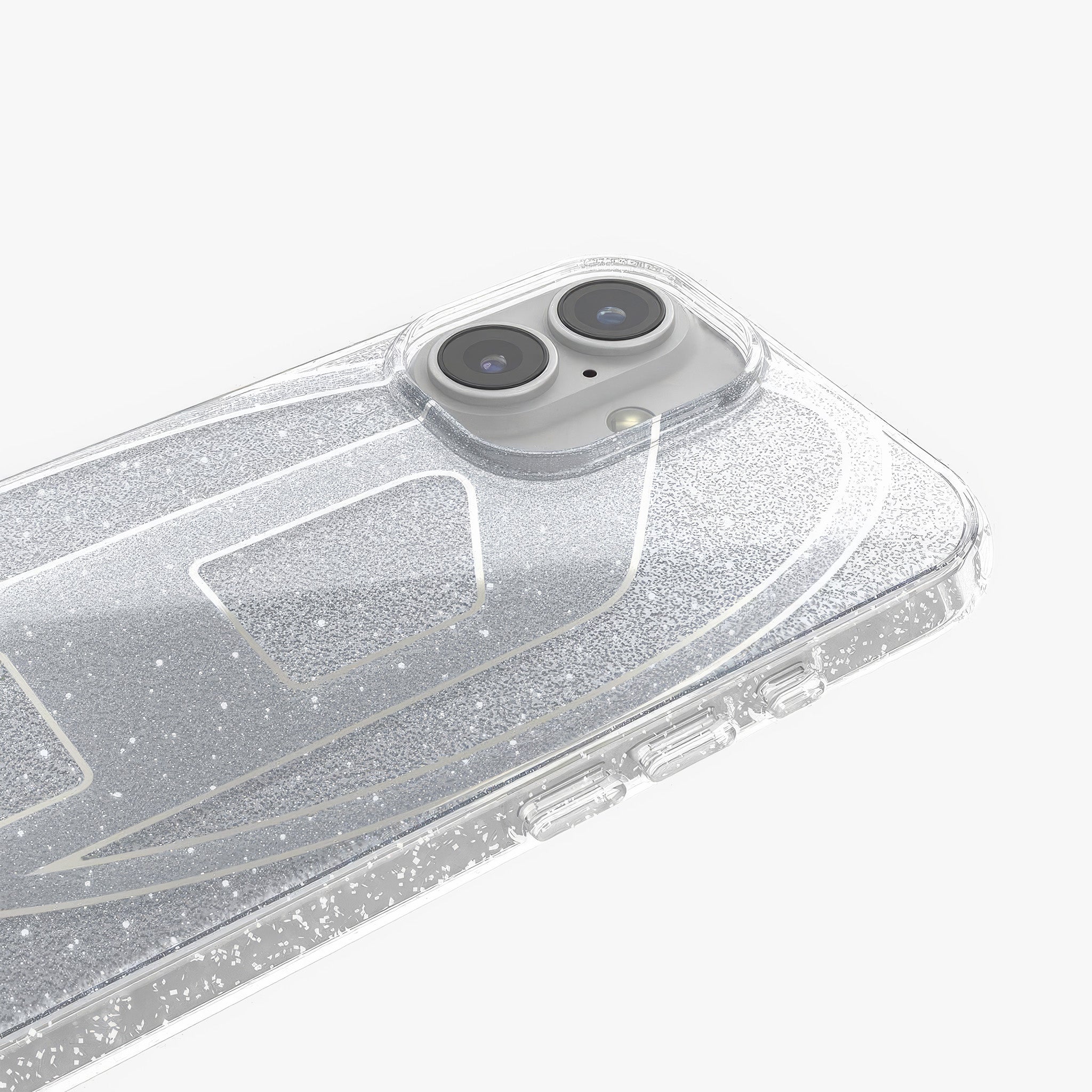 iPhone 16 Oval D Simli Kılıf | Gümüş
